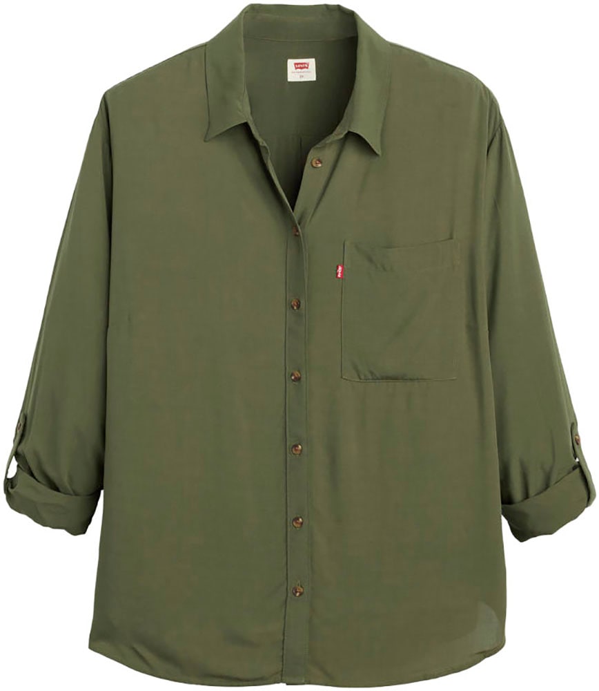 Levi's® Plus Blouse chemise »PLUS DARLENE SHIRT« aus fliessender Viskose