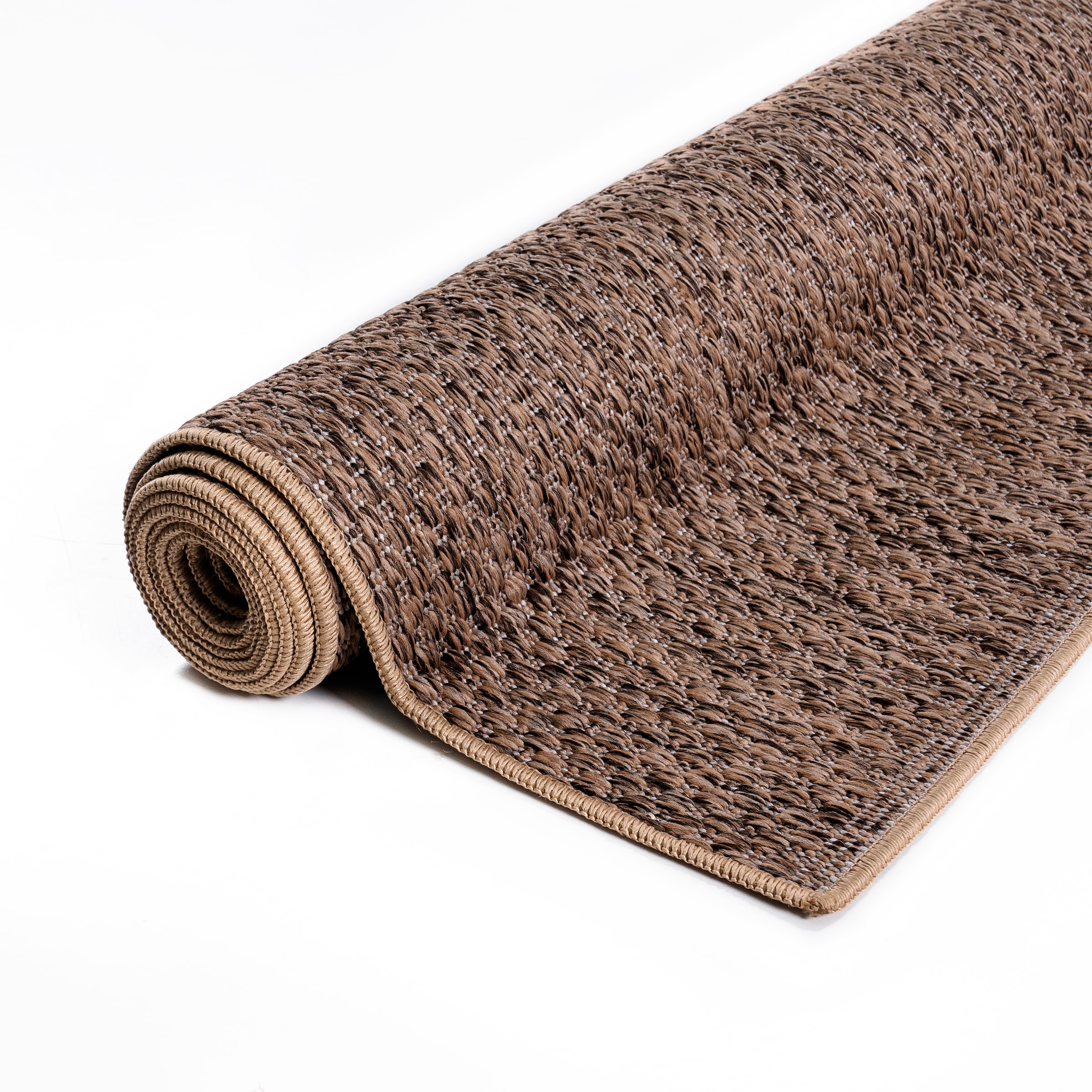 my home Teppich »Rhodos, In-und Outdoor geeignet« rechteckig 3 mm Höhe Sisal-Optik, Wetterfest & UV-beständig, Wohnzimmer, Balkon, Camping