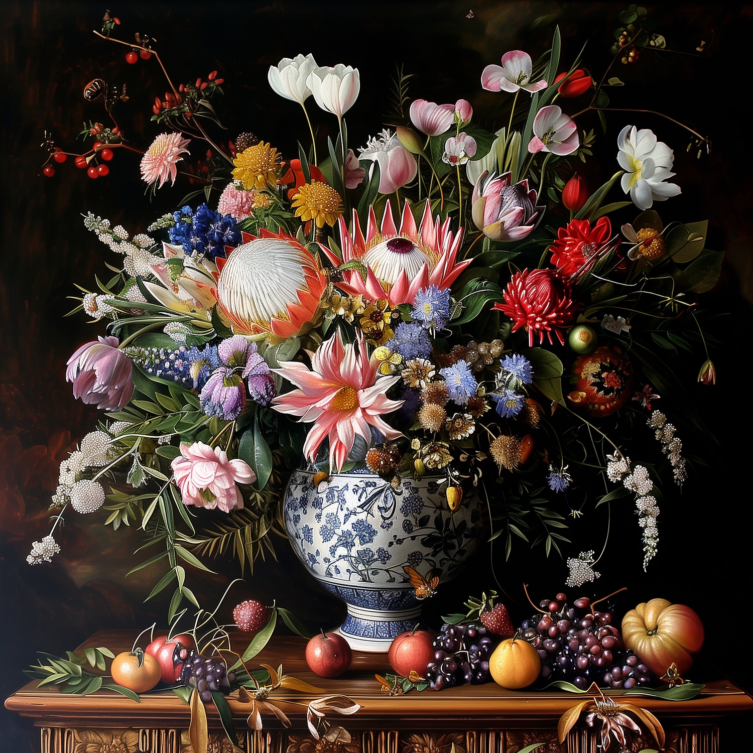 queence Tableau sur toile »Bunter Blumenstrass« Art | Fleurs | Images de fleurs | Images de plantes | Nature morte | Plantes | Romantique | Tableau | Vases | Vases et pots 1 cuis tlg. Tissu toile premium, fait main en Allemagne