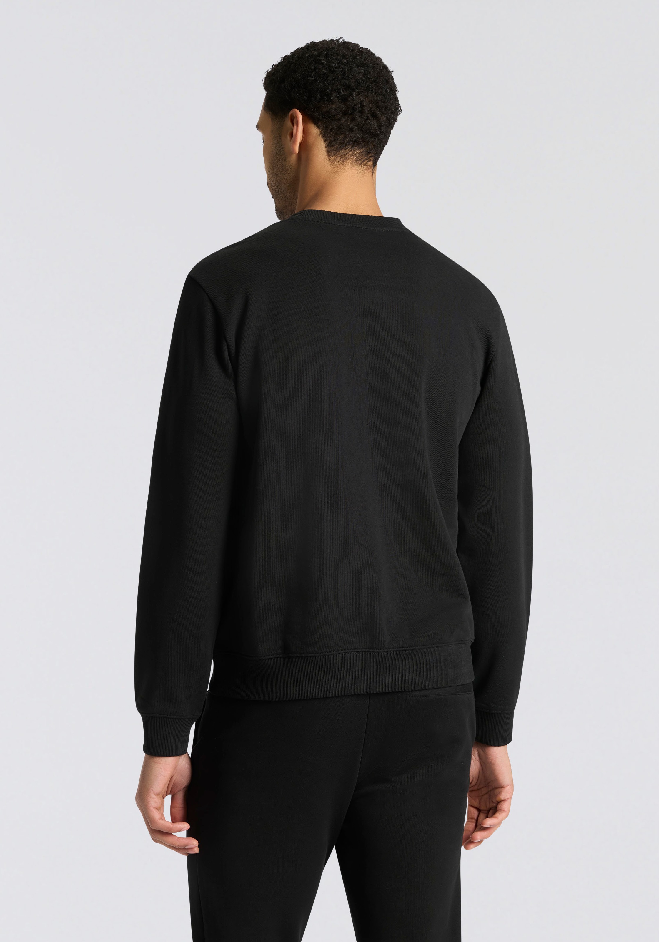 HUGO Sweatshirt »Diragol«, Rundhalsausschnitt, Regular Fit, HUGO Label
