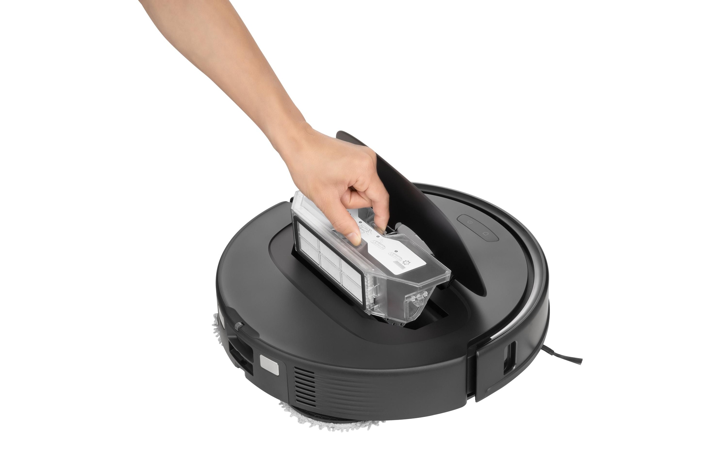   Nass-Trocken-Saugroboter »Qrevo Plus« Fassungsvermögen (ml): 330