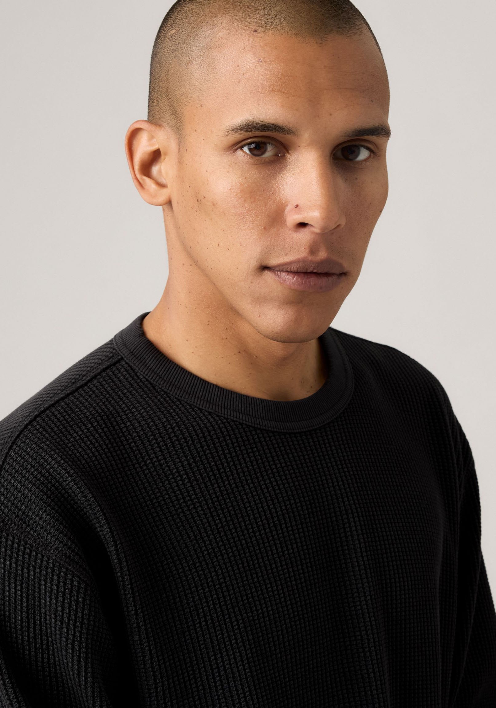 Levi's® T-shirt à manches longues Waffelstruktur