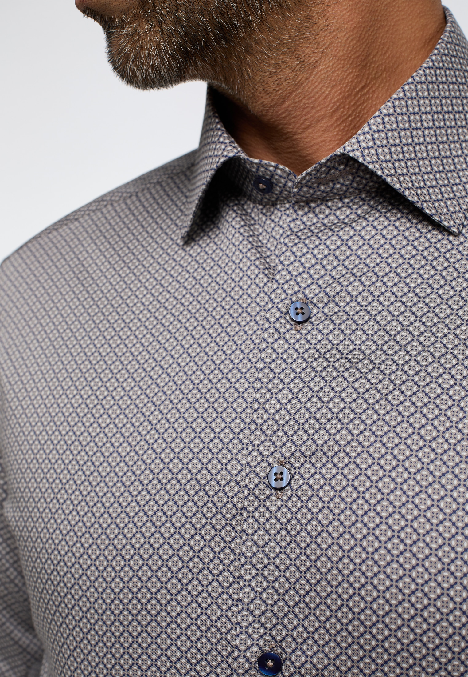 Eterna Chemise à manches longues »MODERN FIT« NON IRON (bügelfrei)