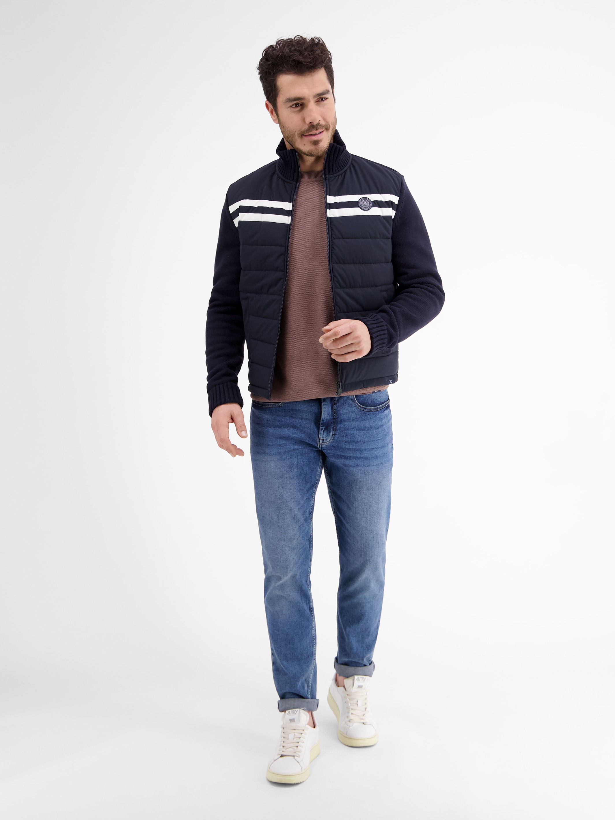 LERROS Veste en tricot »LERROS Nylon-Strickjacke«