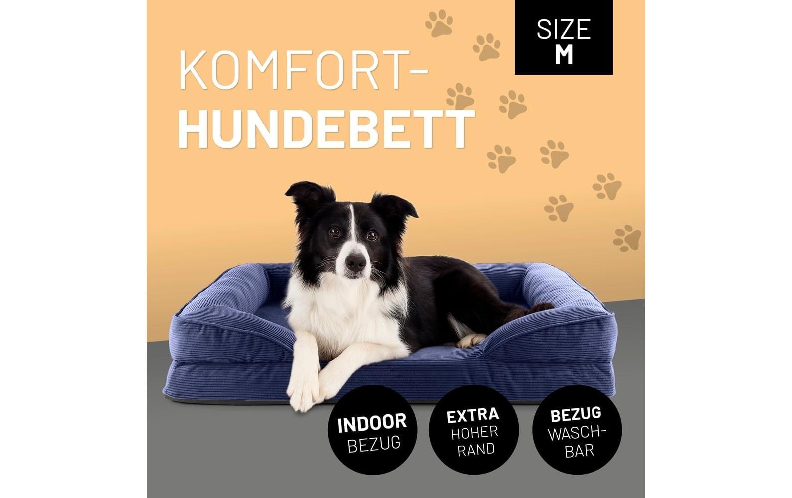 Lumaland Hundebett »Indoor Cord M«