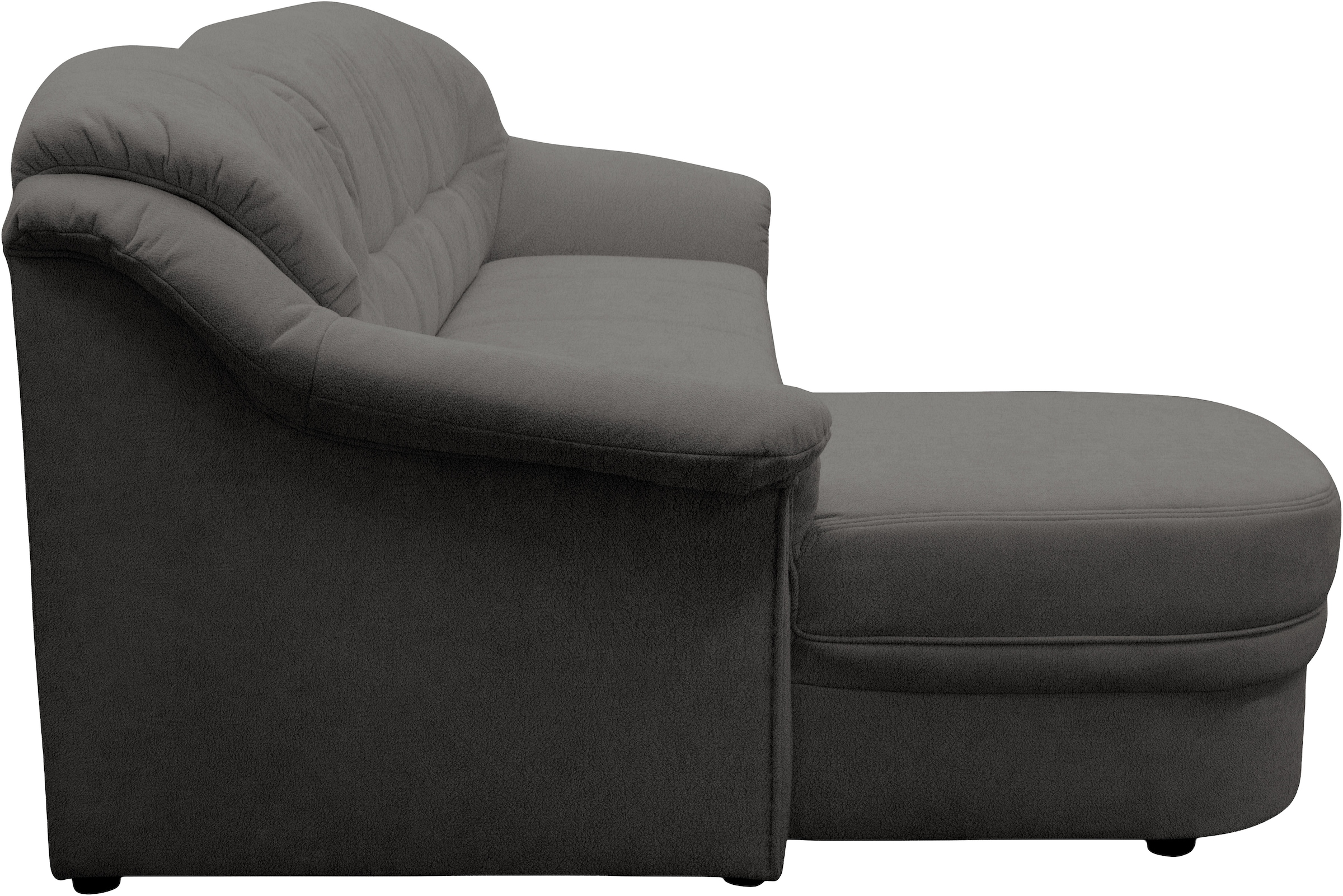 GOODproduct Canapé d'angle »Nyborg 234 x 142 cm, stabil, komfortabel, formschön mit Steppungen« Forme en L, en microfibre douce et facile d'entretien