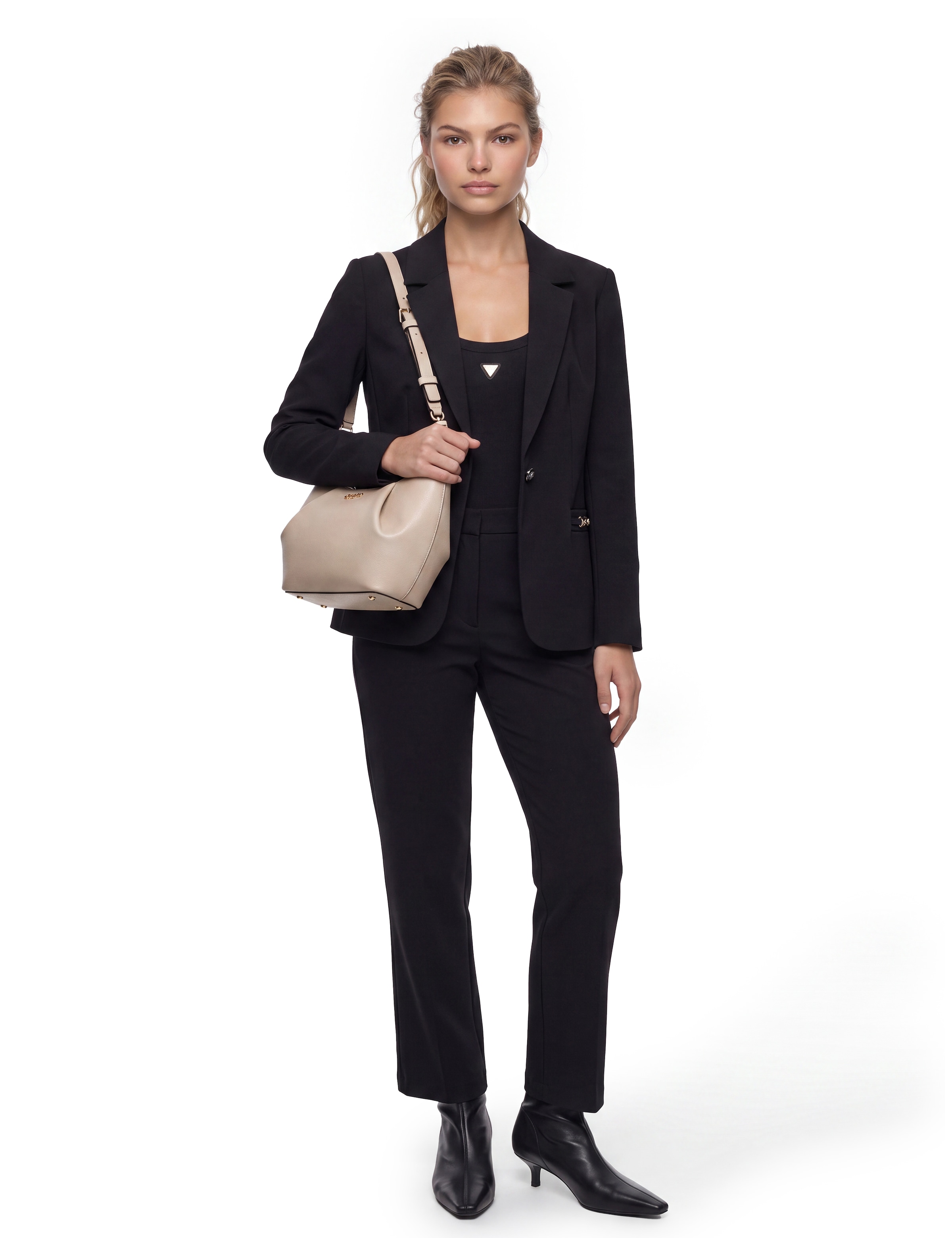 Guess Sac à bandoulière »AMORETTE SHOULDER BAG« Damen Umhängetasche, Tragegriff als Schulterriemen verlängerbar