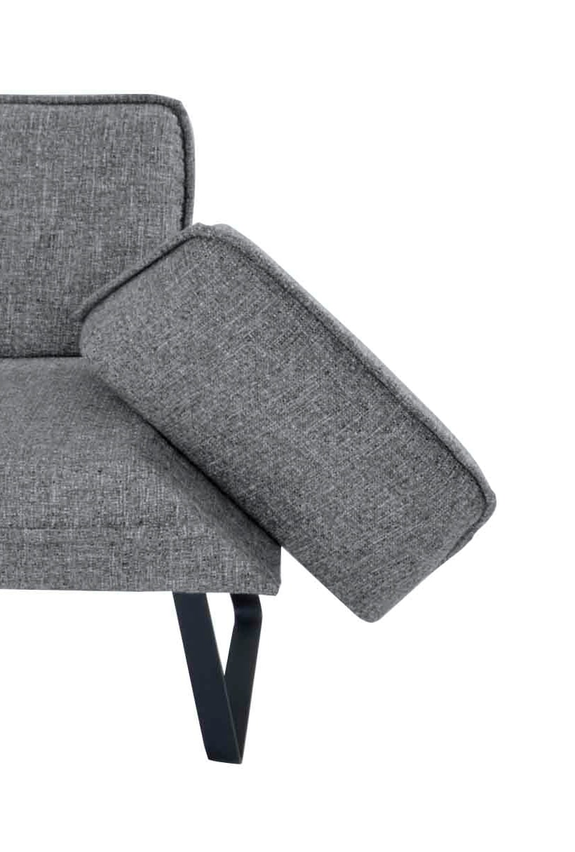K+W Komfort & Wohnen Banc d'angle »Drive« avec réglage latéral sur la jambe longue pour agrandir l’assise