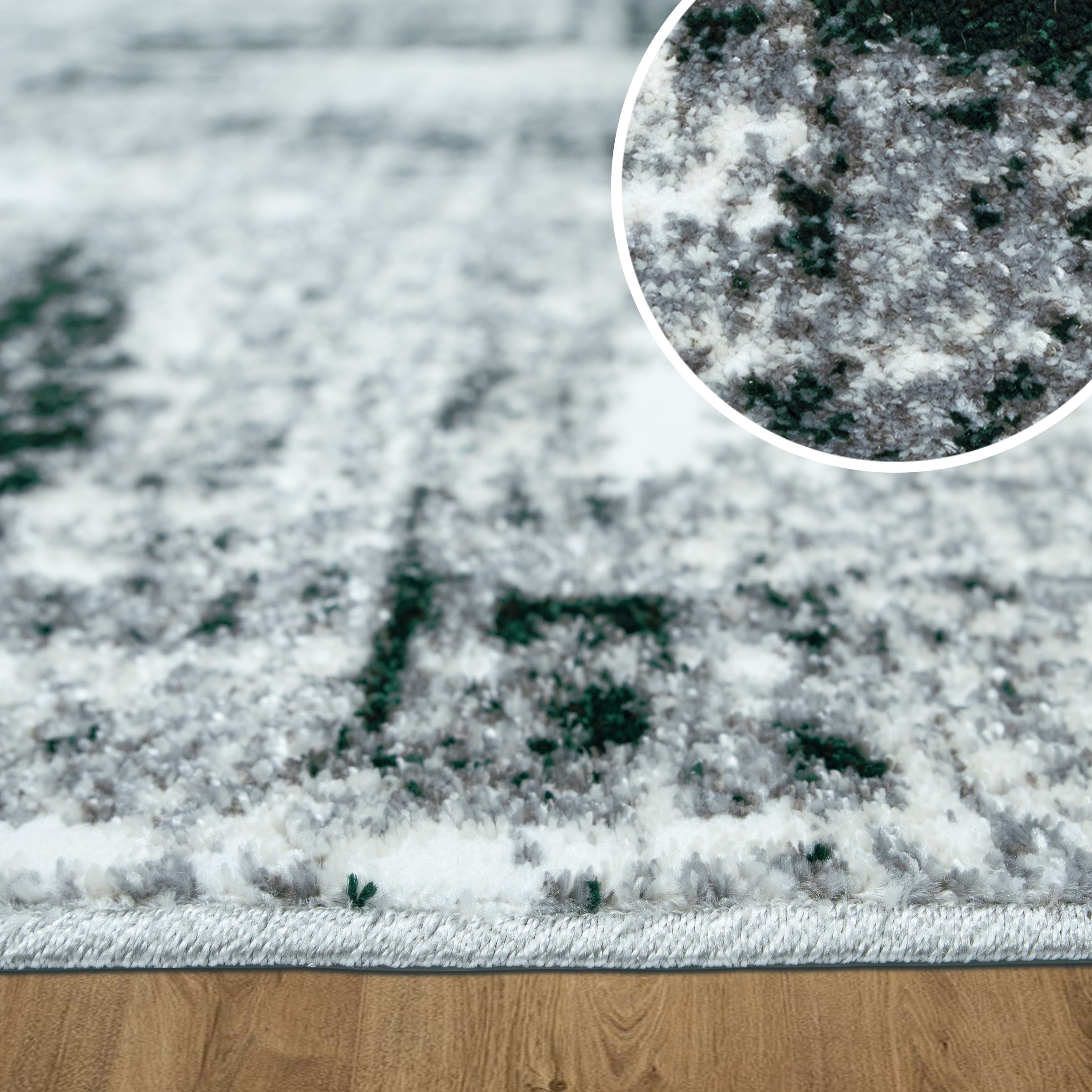 GOODproduct Tapis »Salsa« Rectangulaire 9 mm Höhe mit besonders weichem Flor, Kurzflor, im Vintage-Look, dichte Qualität