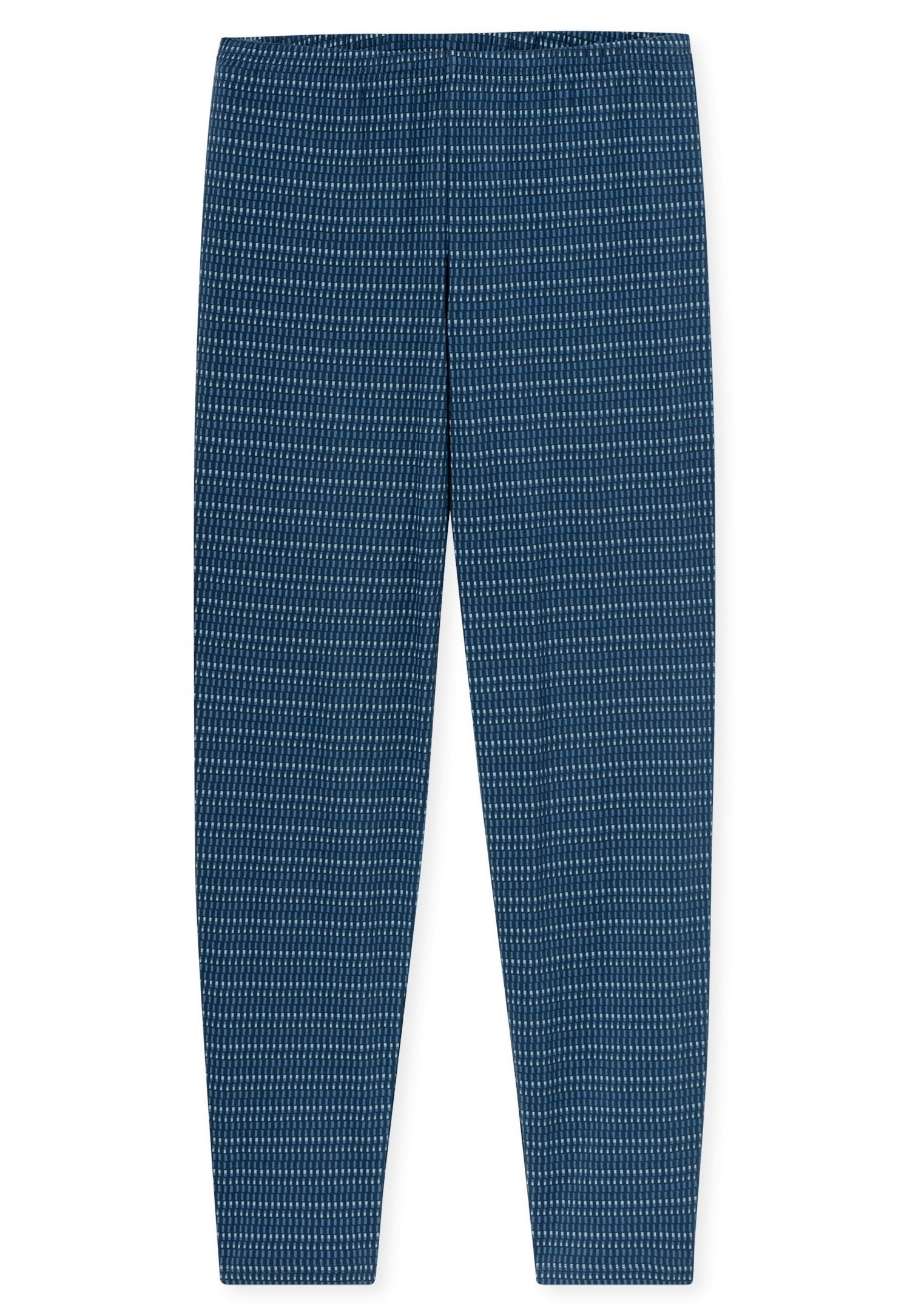 Schiesser Schlafanzug »Casual Essentials« 2tlg., 2 mit unifarbenem Langarmshirt mit rundem Halsausschnitt