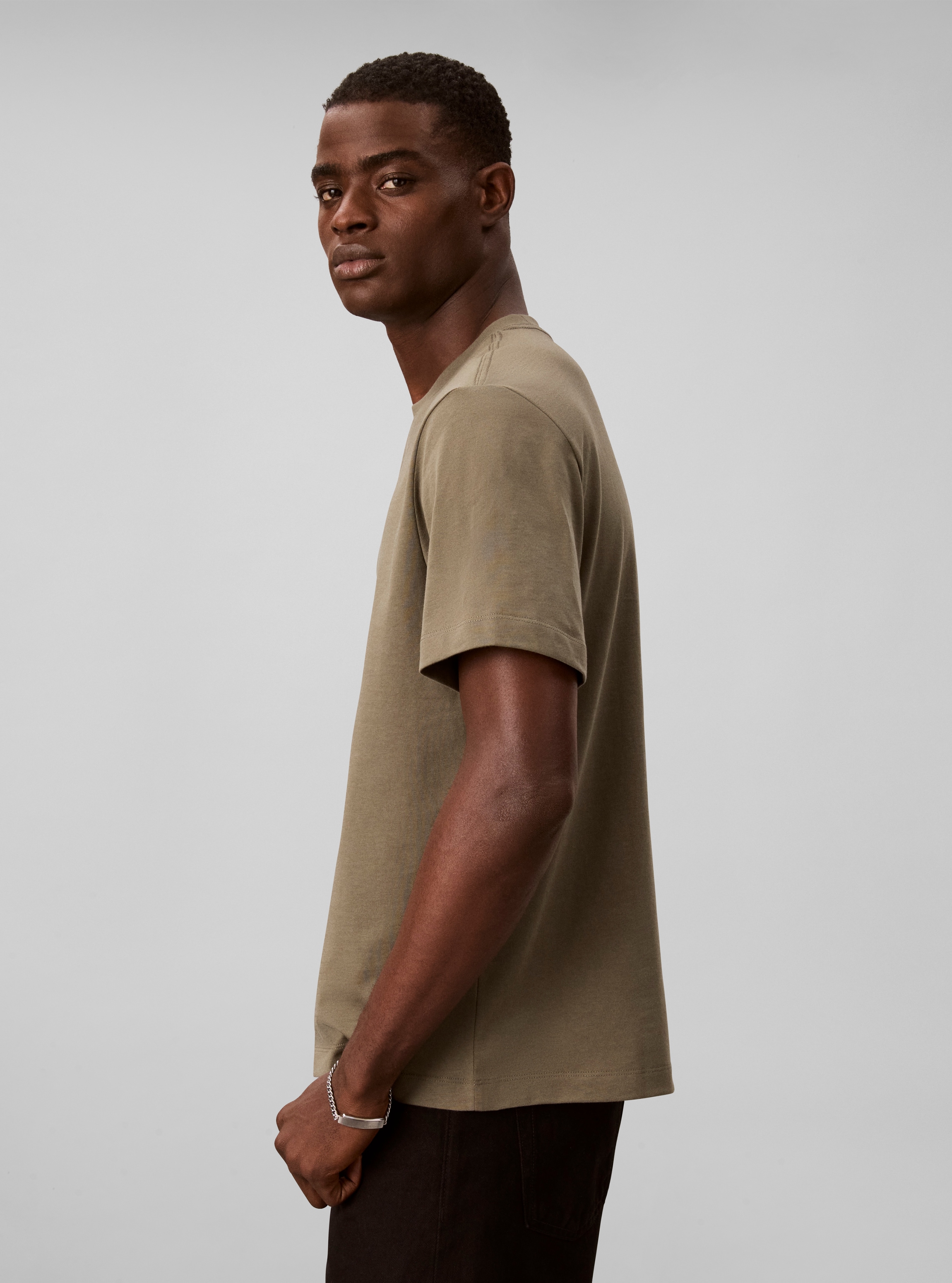 Calvin Klein Jeans T-shirt Col rond, coupe Regular Fit, logo imprimé