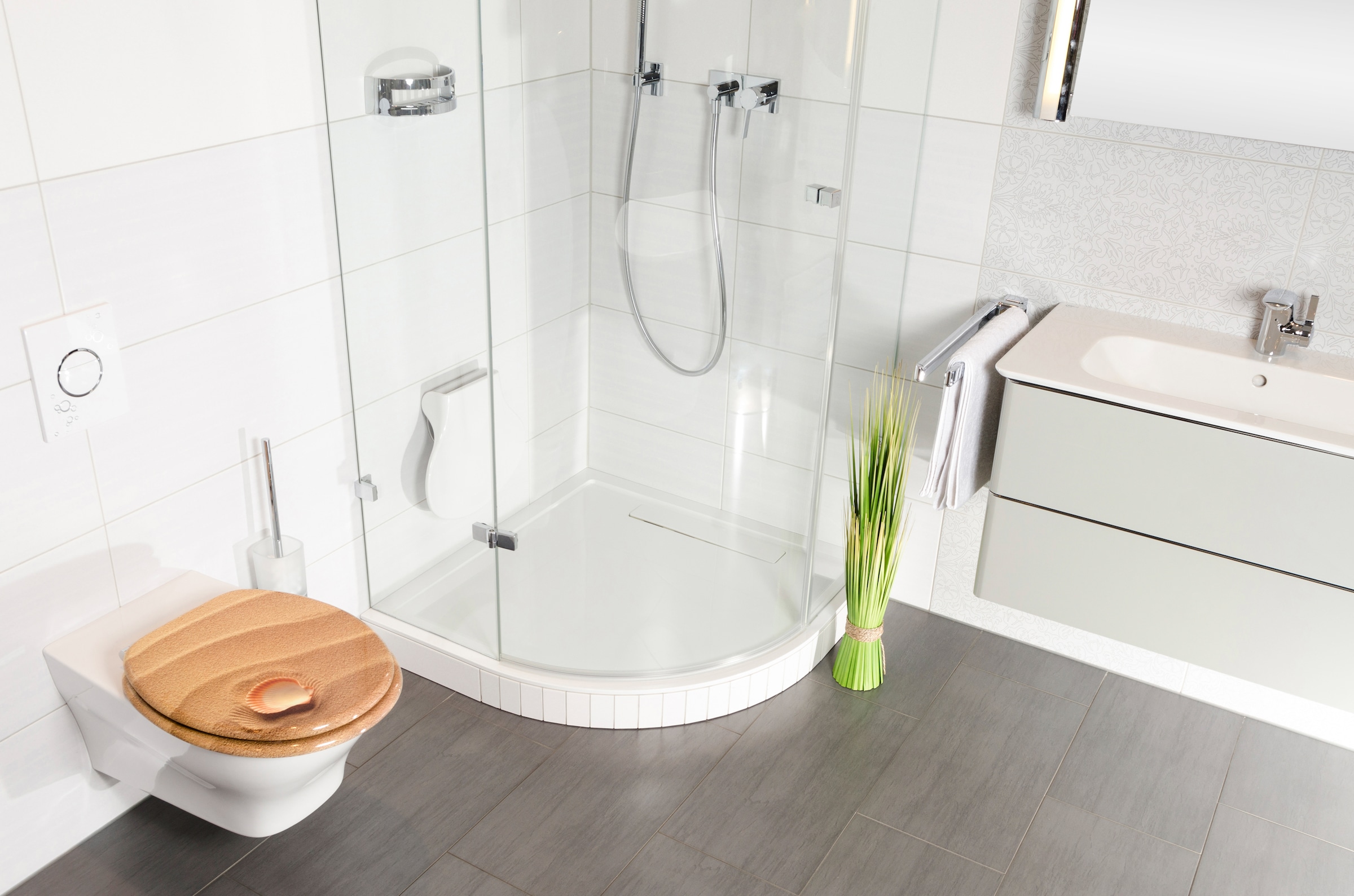 Sanilo WC-Sitz »Clam« mit Absenkautomatik