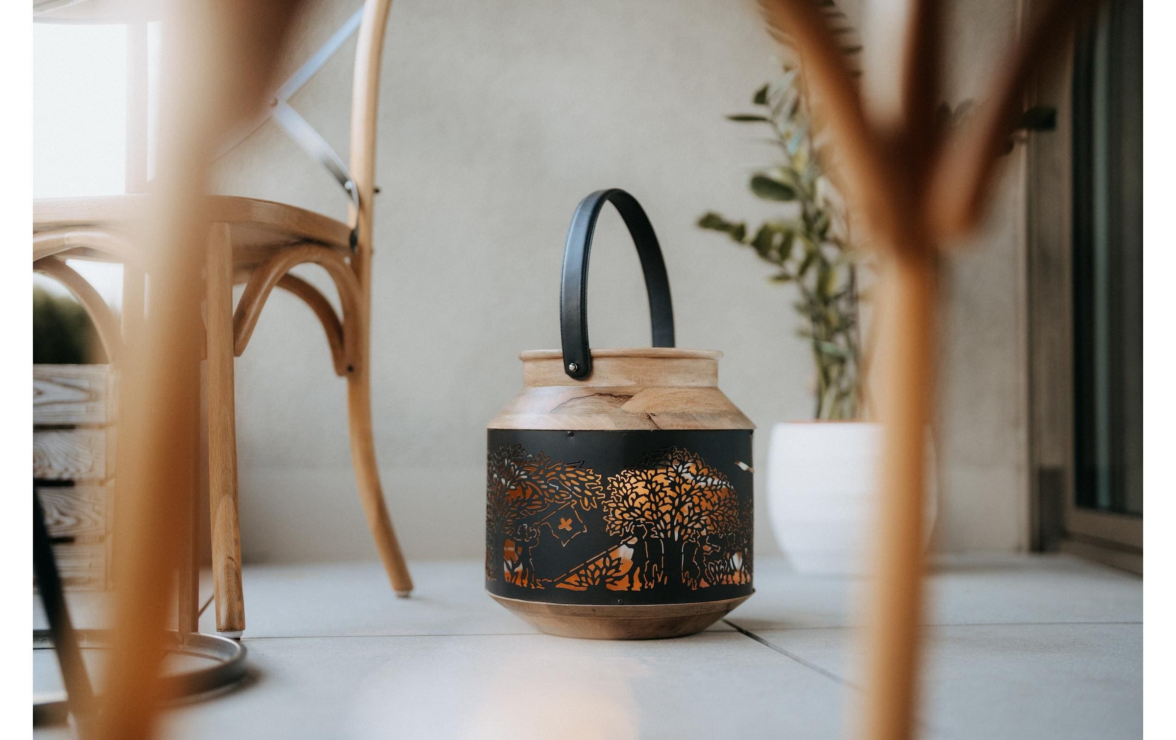 Kadastar Windlicht »Bergchilbi 31 cm«