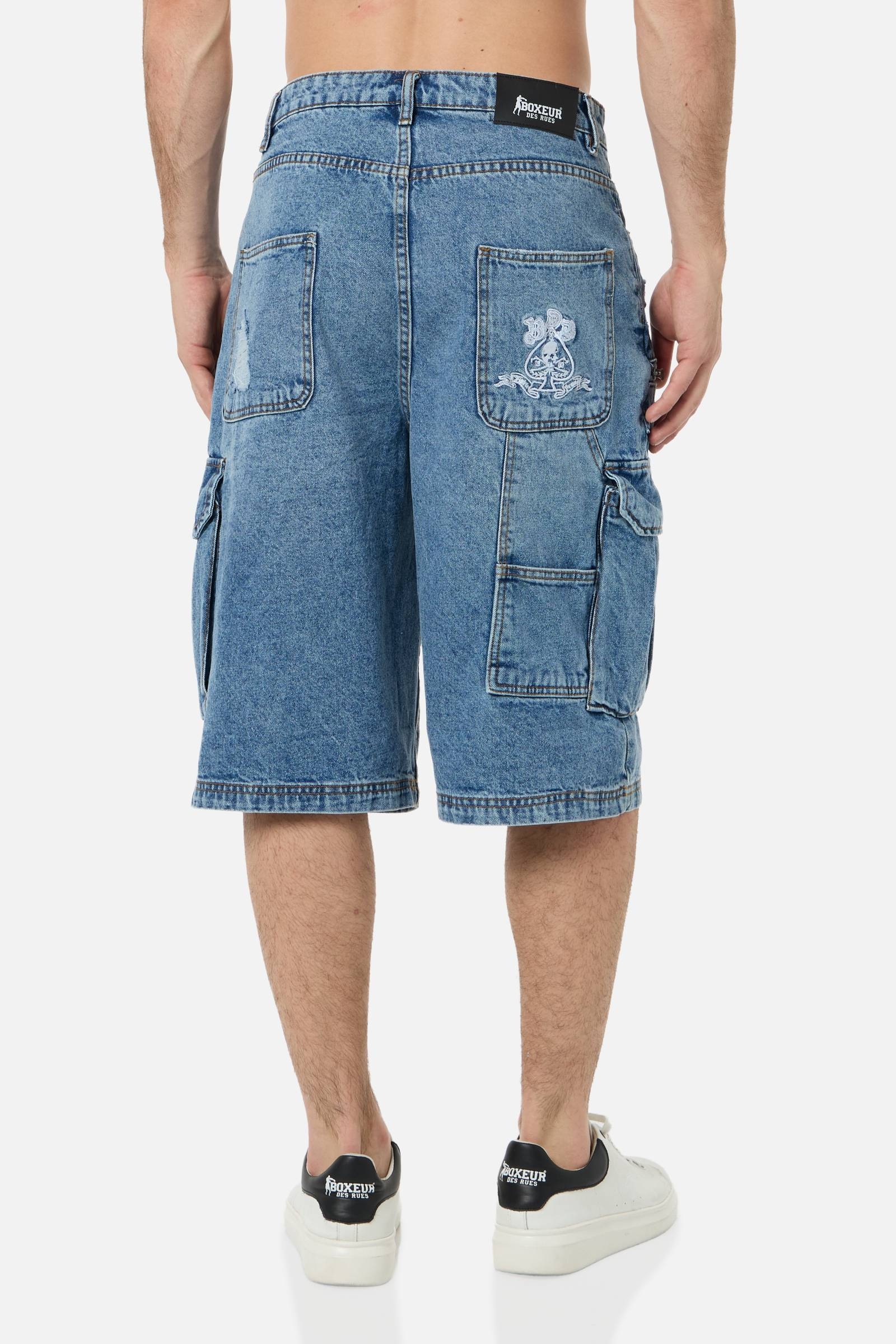 BOXEUR DES RUES Loose-fit-Jeans »BOXEUR DES RUES Jeansshorts Multy Pocket«