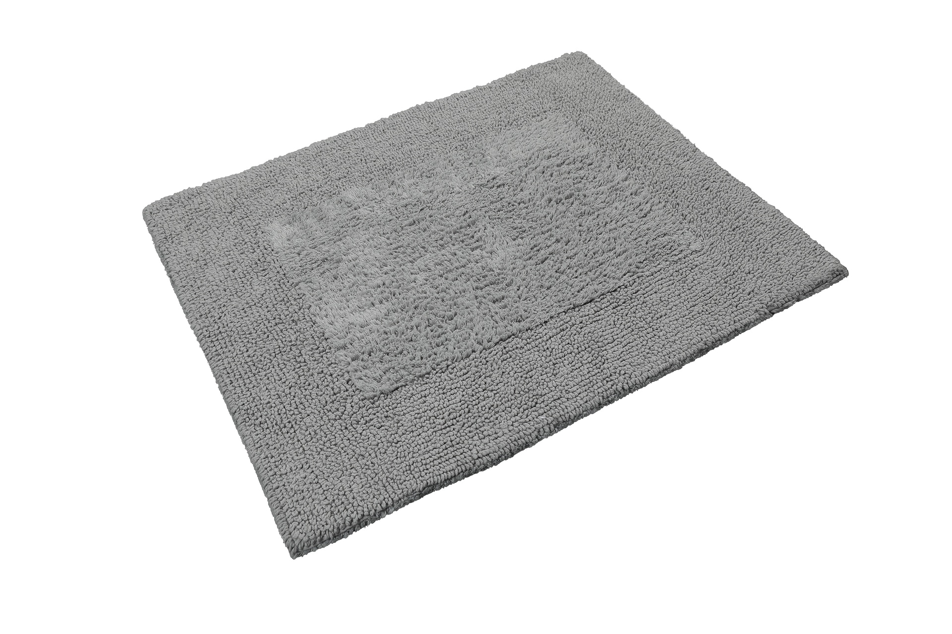 Wecon home Basics Tapis de bain »Finn« Höhe 15 mm waschbar, robust, saugfähig, pflegeleicht, Baumwolle, Hoch-Tief-Effekt