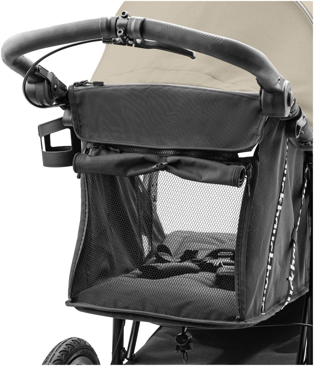 Hauck Poussette à trois roues »Runner 3, olive« 22 kilos mit XXL-Lufträdern und Handbremse; bis 22 kg beslastbar