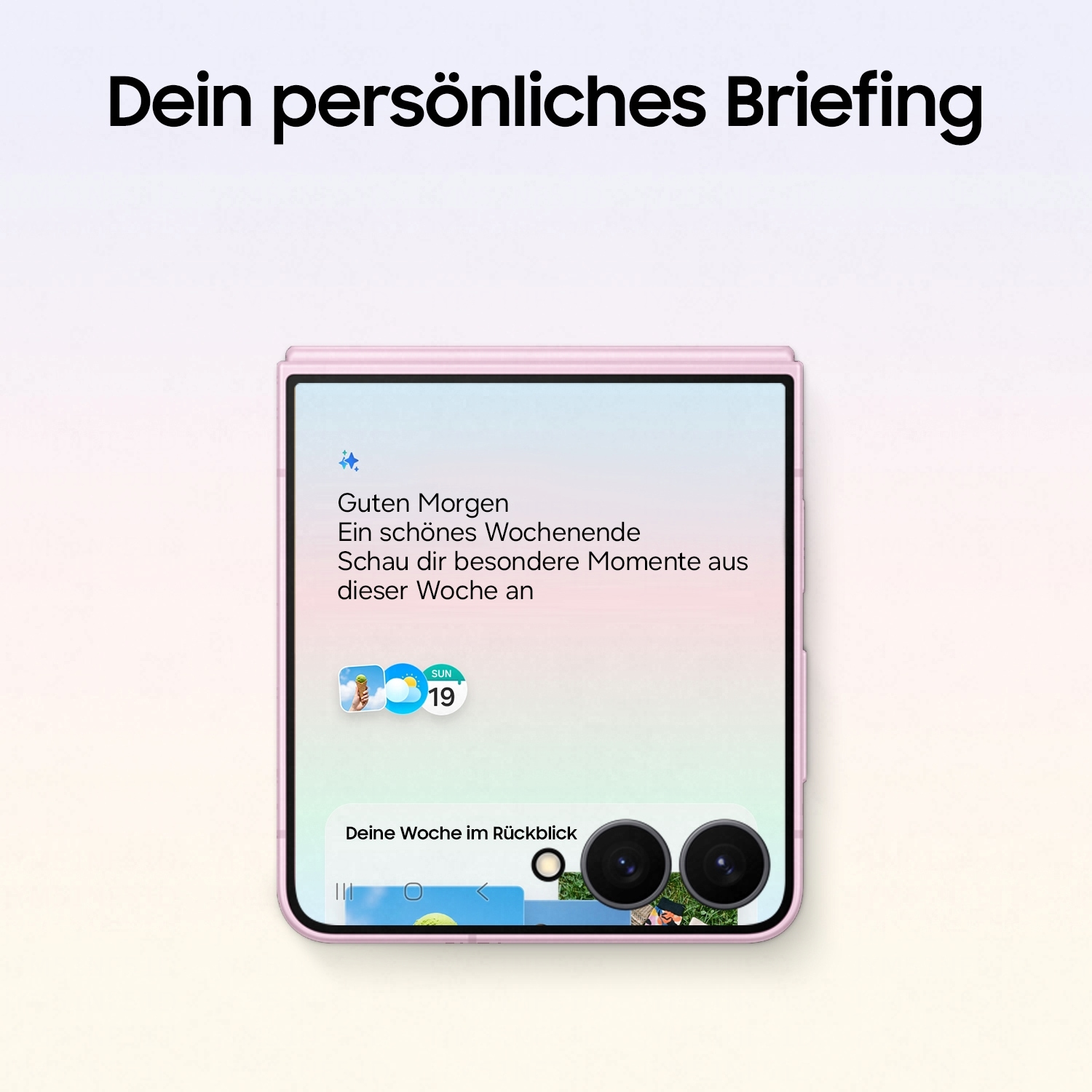Samsung Smartphone »Z Flip8« graphite