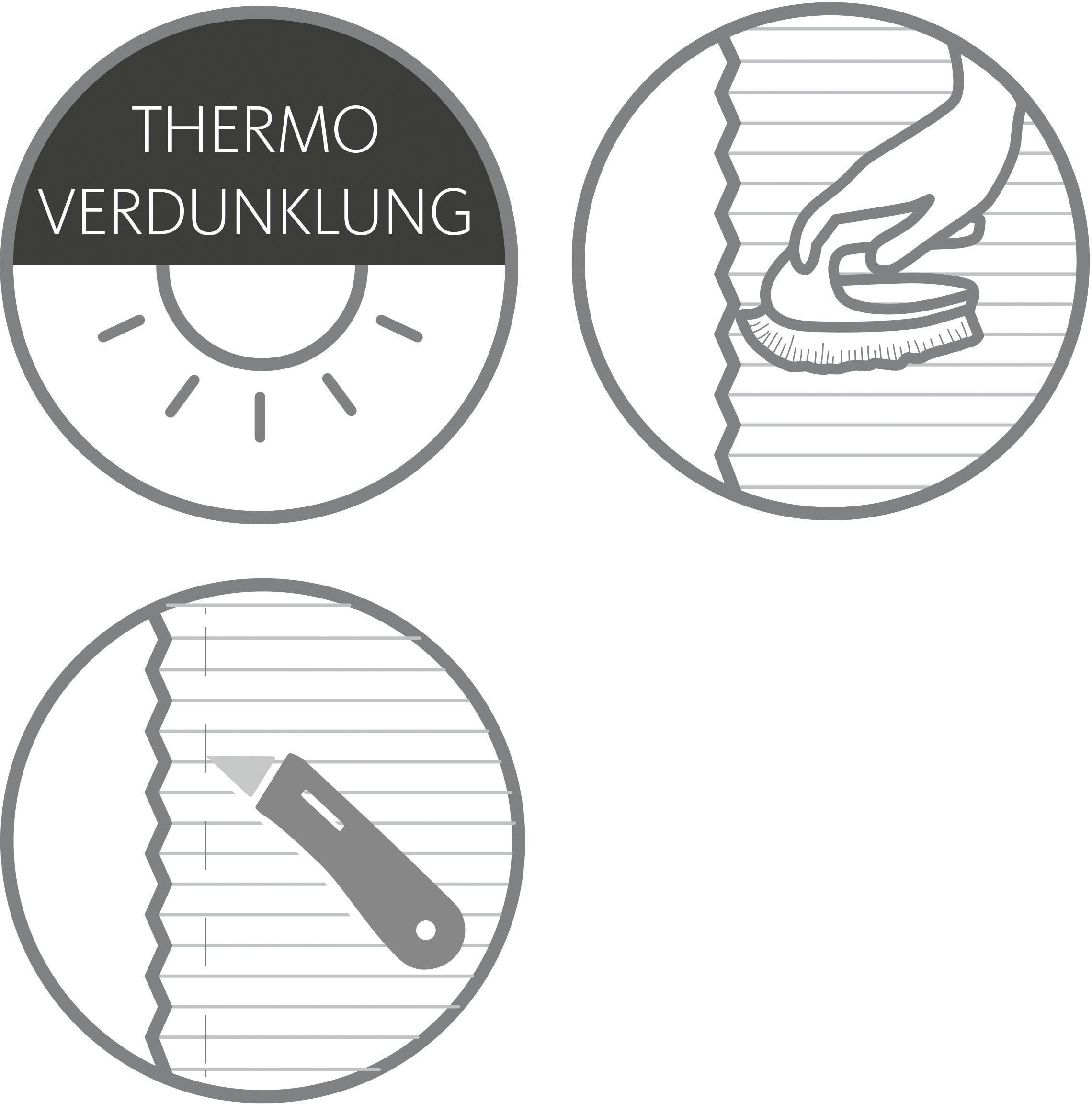 SCHÖNER WOHNEN-Kollektion Plissé en nid d'abeille »Thermo Sina« assombrissant économique en énergie avec perçage sous tension vissé, économe en énergie, dos thermique, absorbant le son