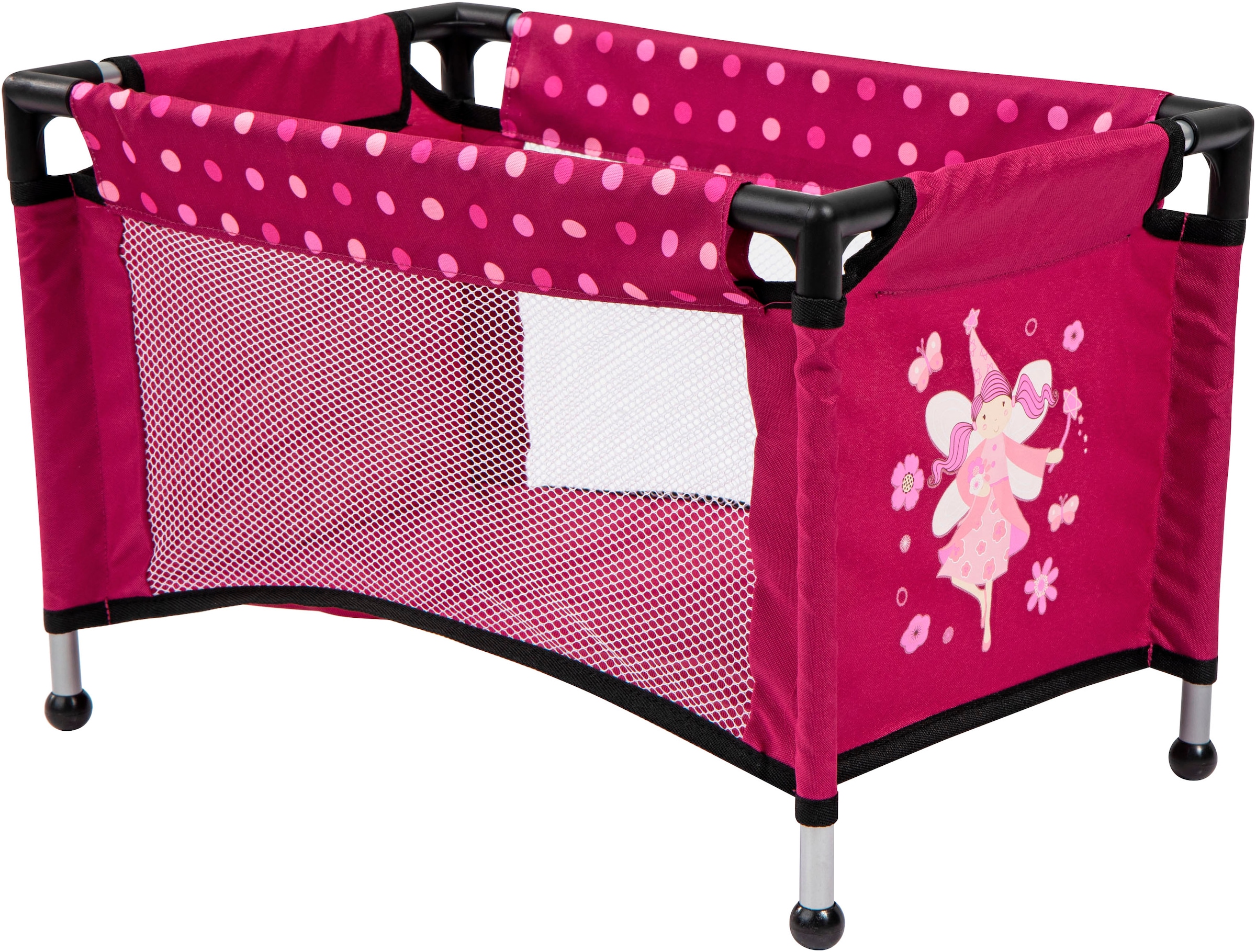 Bayer Poussette de poupée combinée »Xeo Mega, bordeaux«