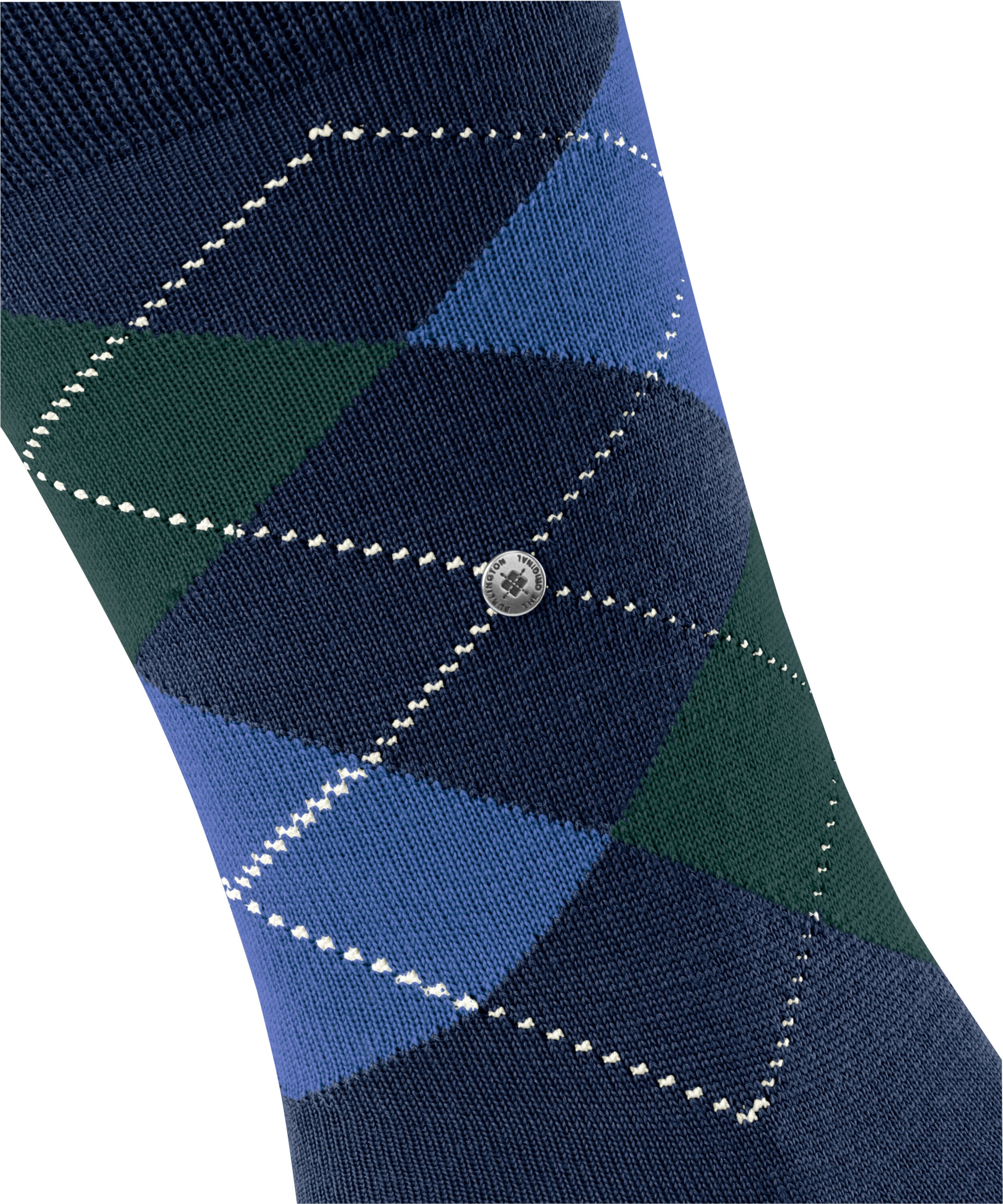 Burlington Socken »Edinburgh« Einheitsgrösse 40-46, klassisches Argyle-Muster, wärmende Wollmischung