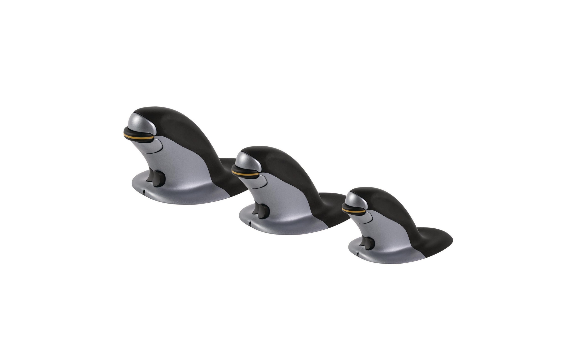 FELLOWES ergonomische Maus »Ergonomische Maus Penguin S Wi« Funk