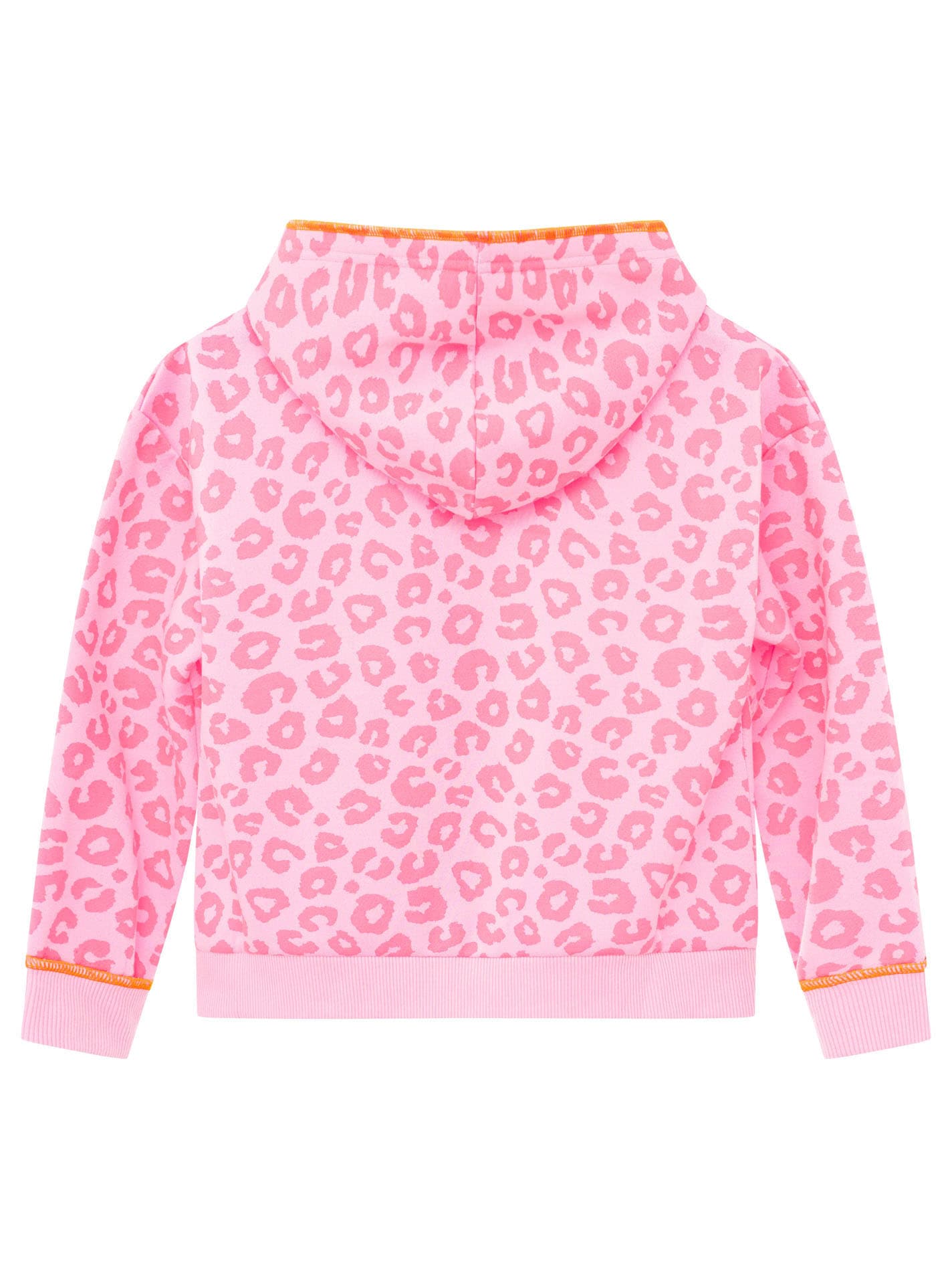 Zwillingsherz Sweat à capuche »"Soft Leo"« Mini-Me, mit Leo Muster, Zipper und Taschen