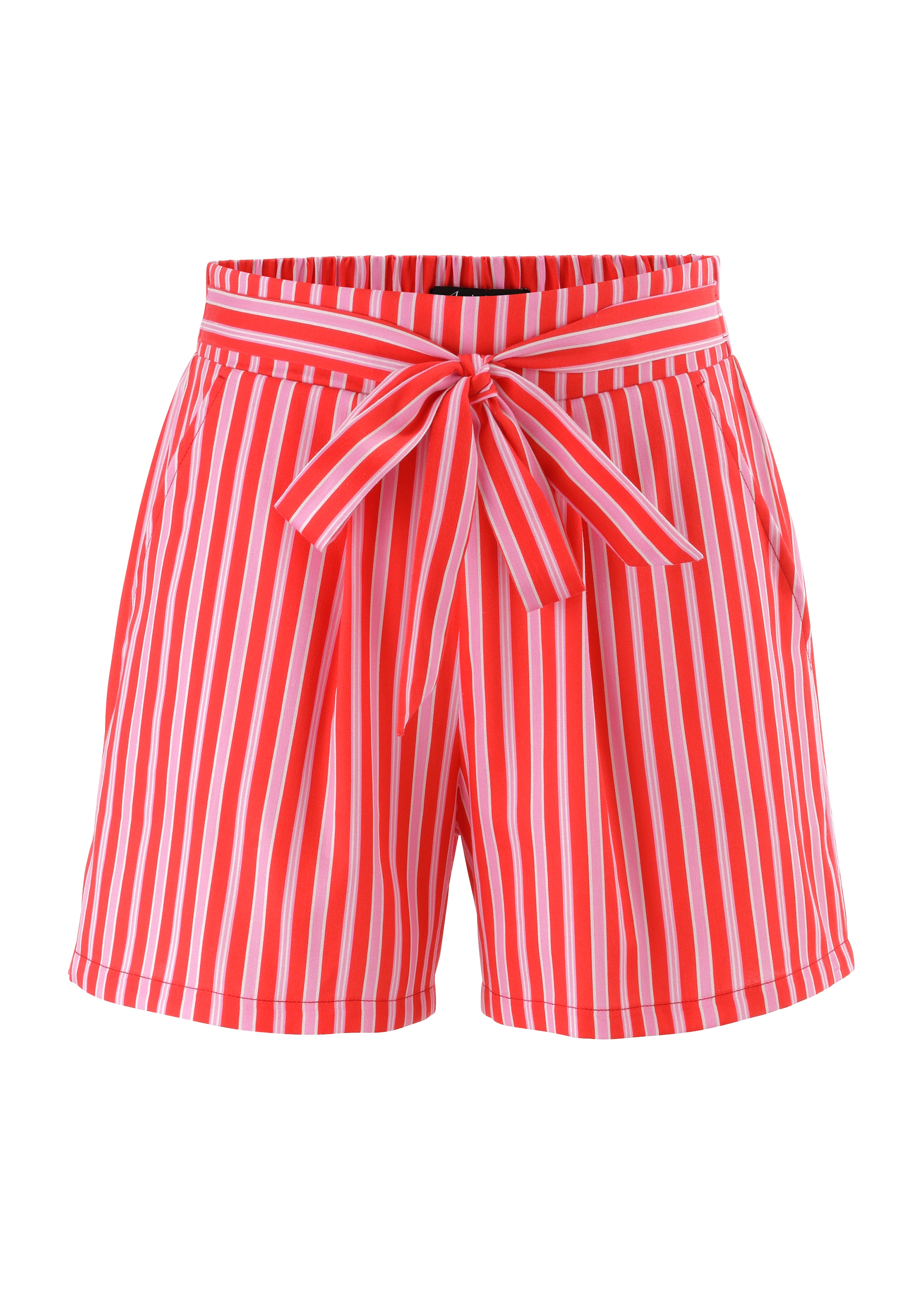 Aniston CASUAL Short  im trendfarbenen Streifen-Dessin - NEUE KOLLEKTION