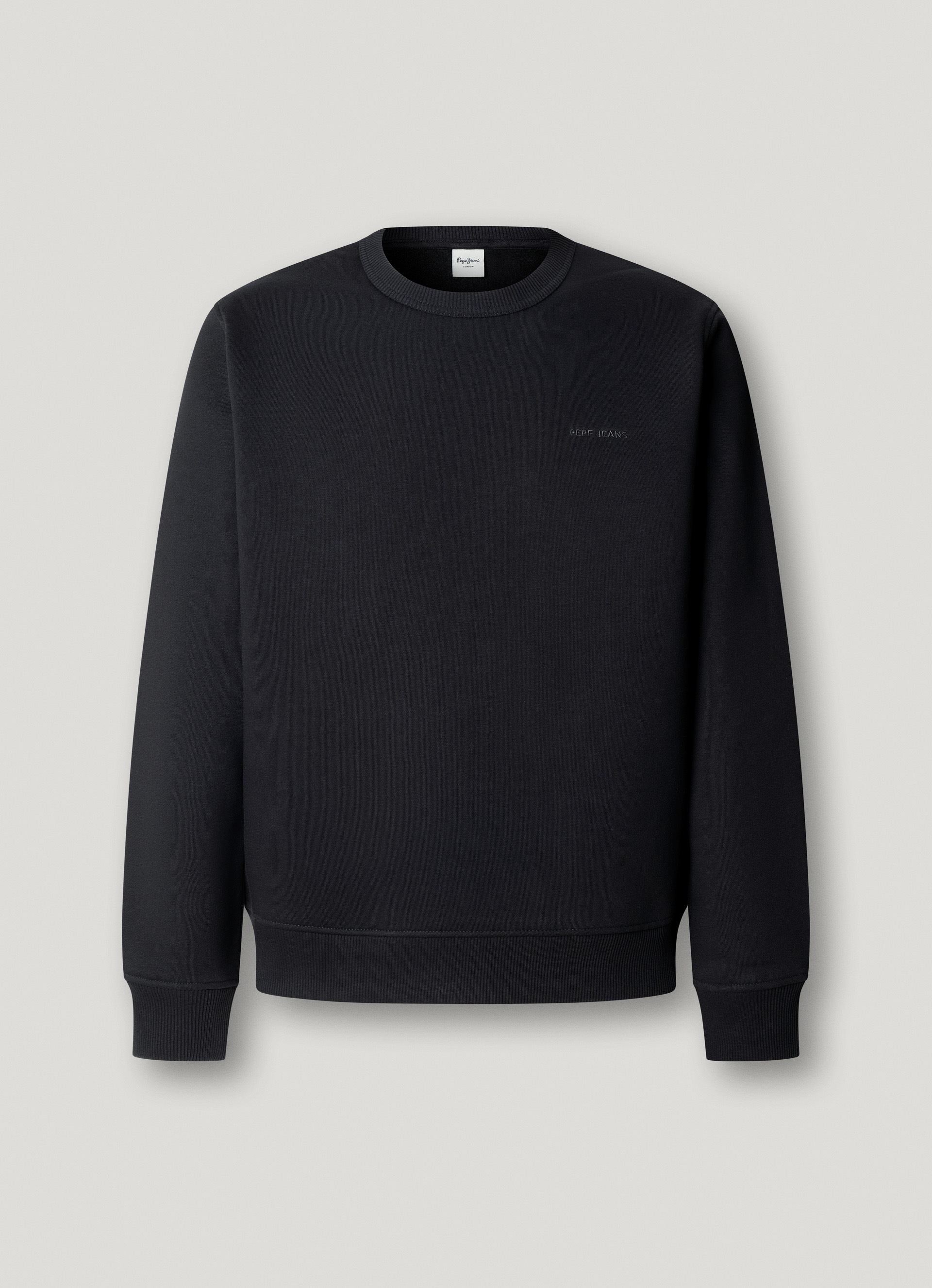 Pepe Jeans Sweatshirt »JEFFERSON CREW«, mit Logostickerei, Baumwollmix
