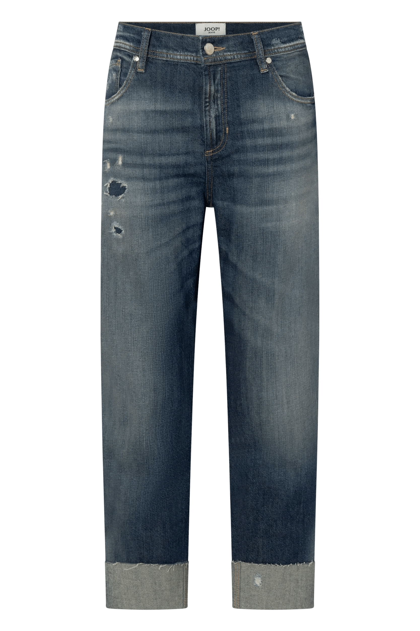 JOOP! Straight-Jeans »Maike« im Destroyed-Look, in leichtem Sommer-Denimstoff