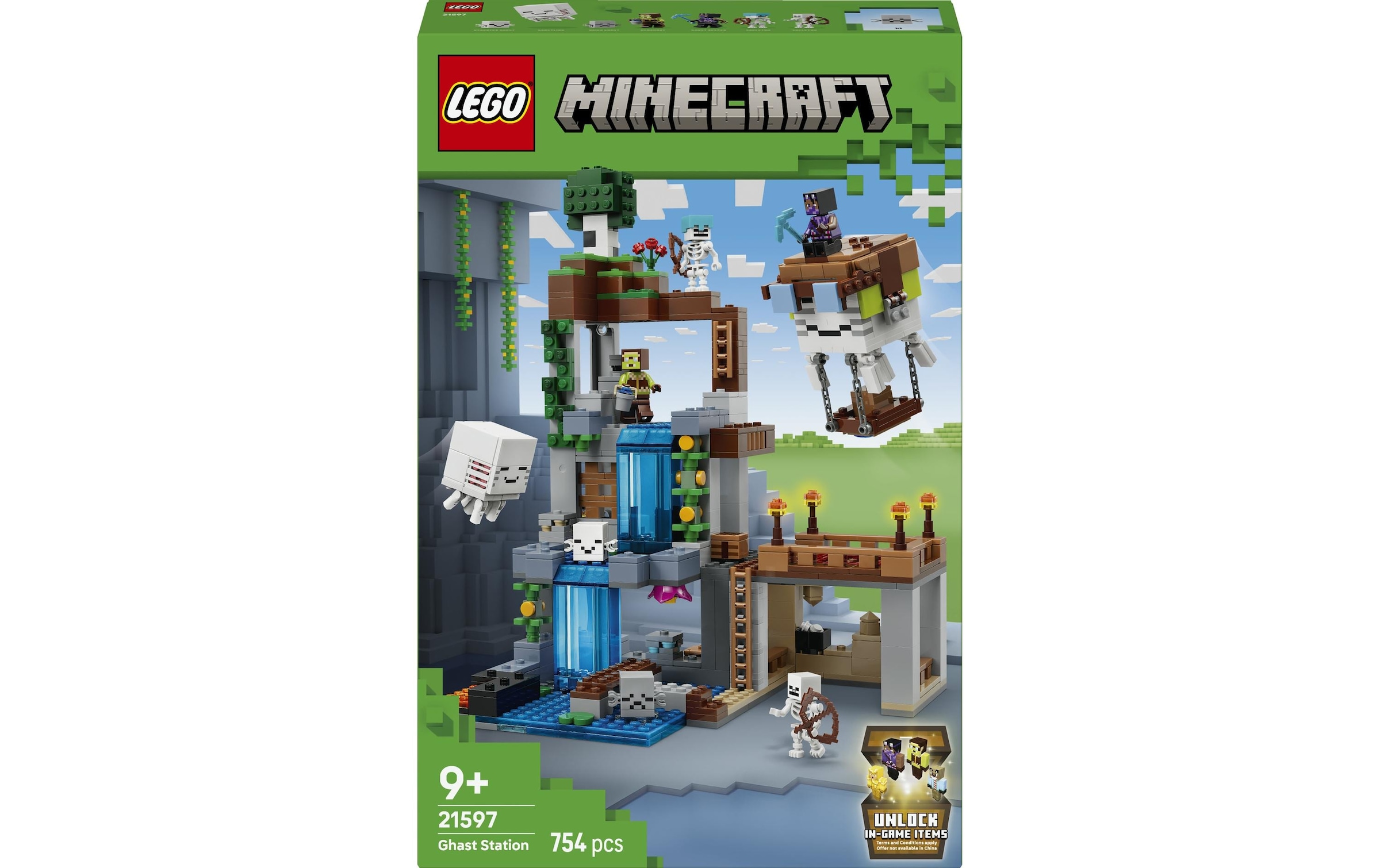 LEGO® Pions de construction »Ghast-Station (21597), LEGO Minecraft« fabriqué en Europe