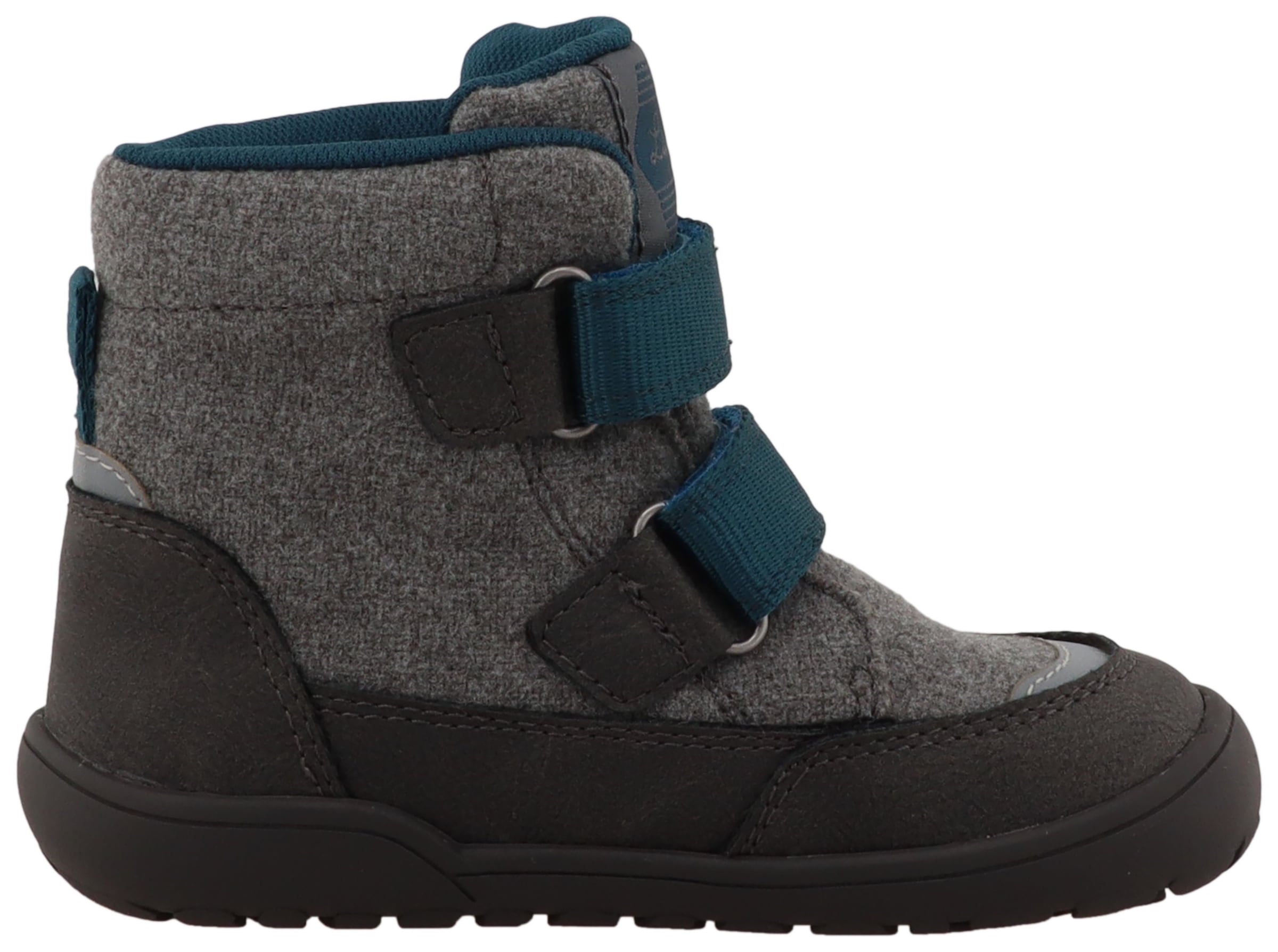 Lurchi Barfussschuh »Jumpy Barefoot-TEX«  Winterboots mit Kontrastbesätzen, Grössenschablone zum Download