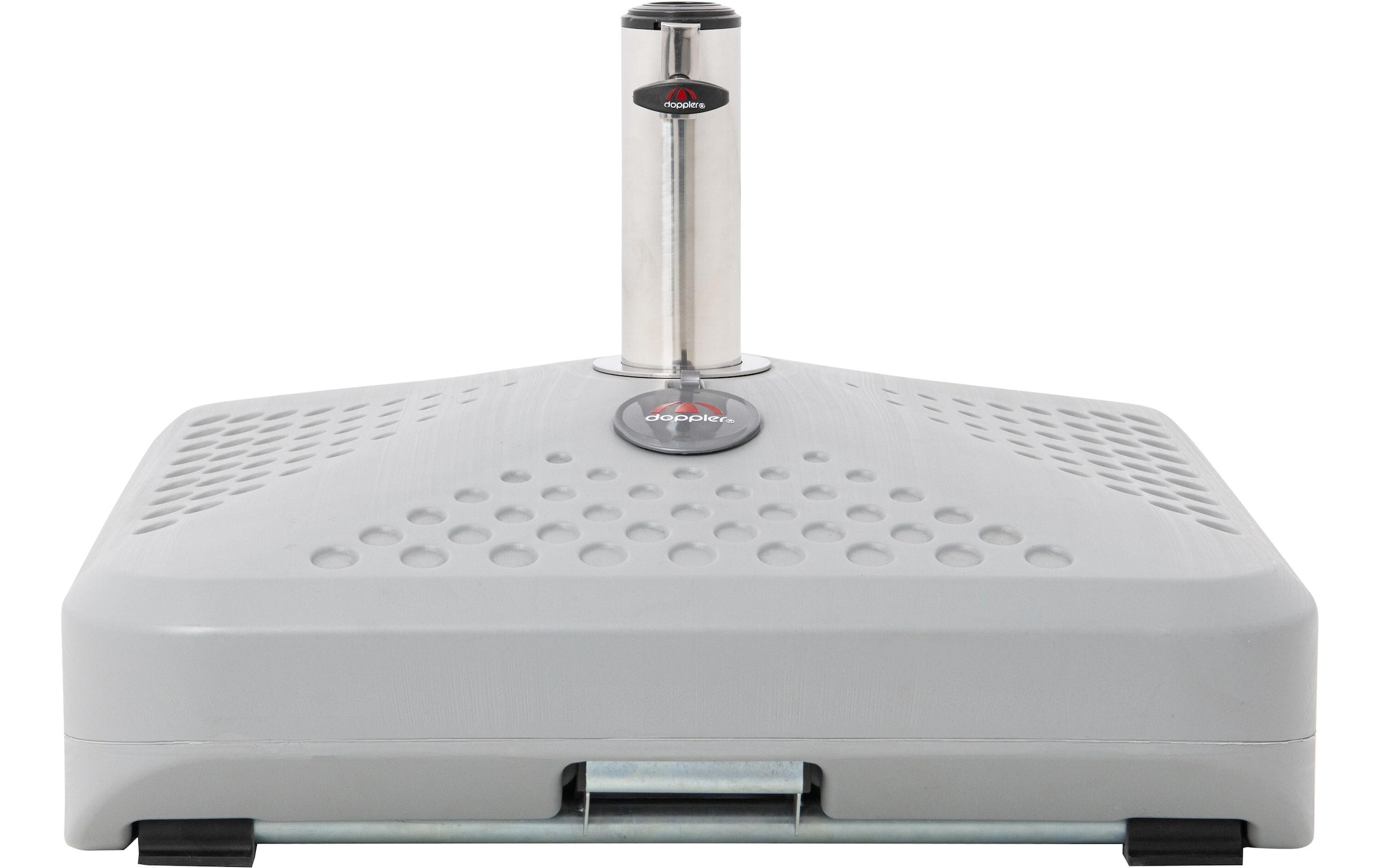 doppler® Kunststoffschirmständer »Beschwerer Active FILL-IT 3-in-1« hellgrau