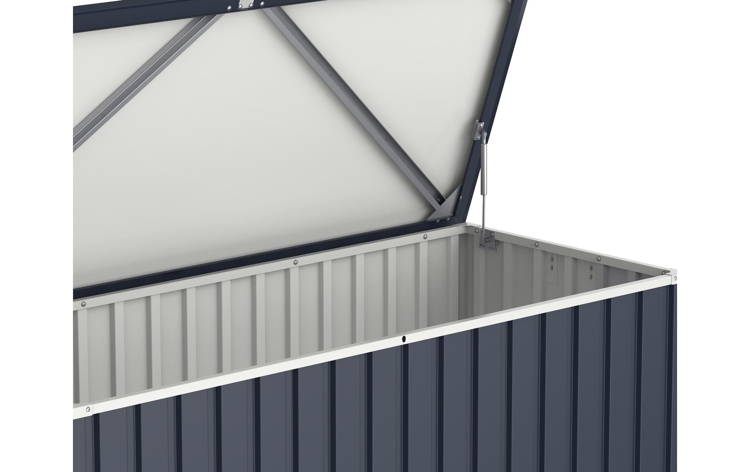 DURAMAX Gartenbox »Metal Cushion Box 1,7« Kissenbox für den Aussenbereich