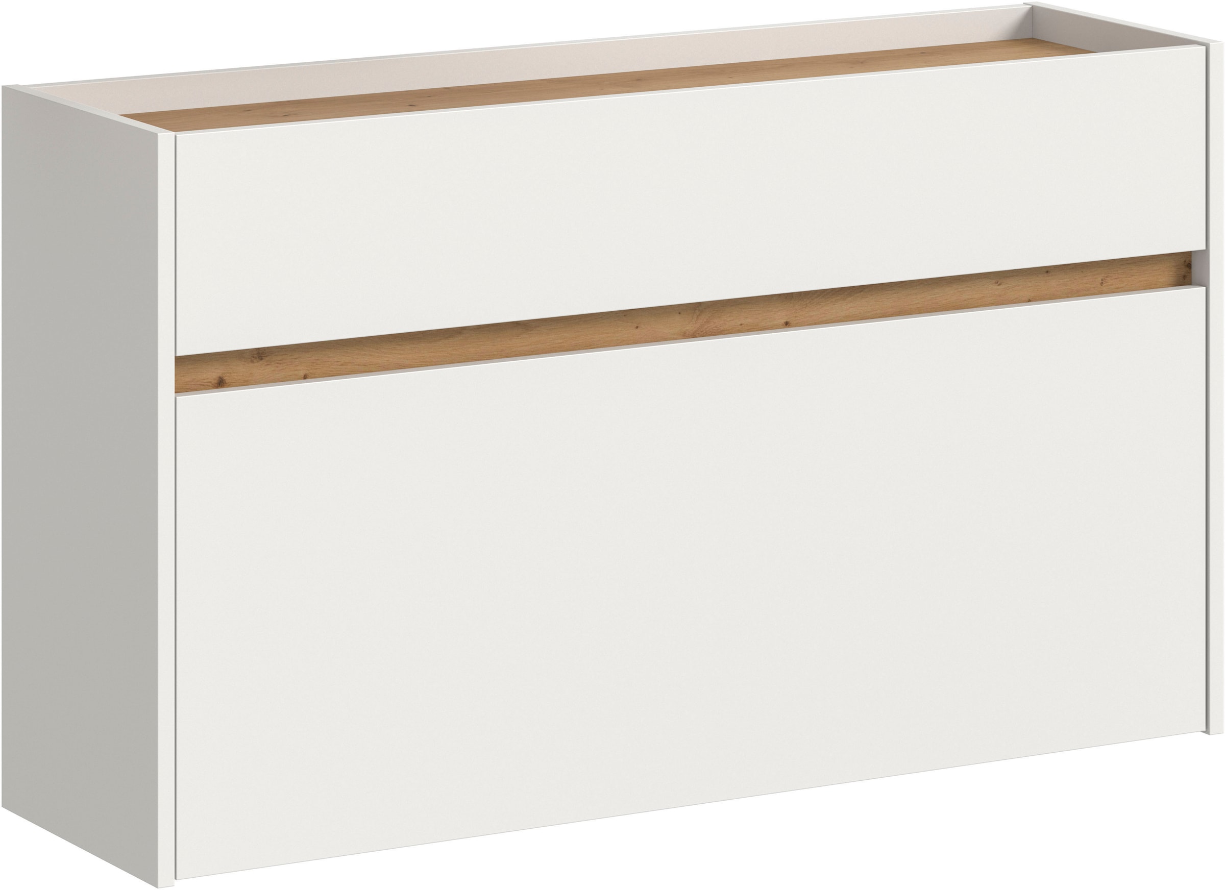 INOSIGN Schuhschrank »EVRID, Breite 110cm, hängend, 1 Schubkasten, 1 Schuhwalze« individuell mit anderen Artikel der Serie EVRID erweiterbar, 1 Stk. tlg. Schuhkommode, Kommode, Sideboard, Garderobenschrank, Flurkommode