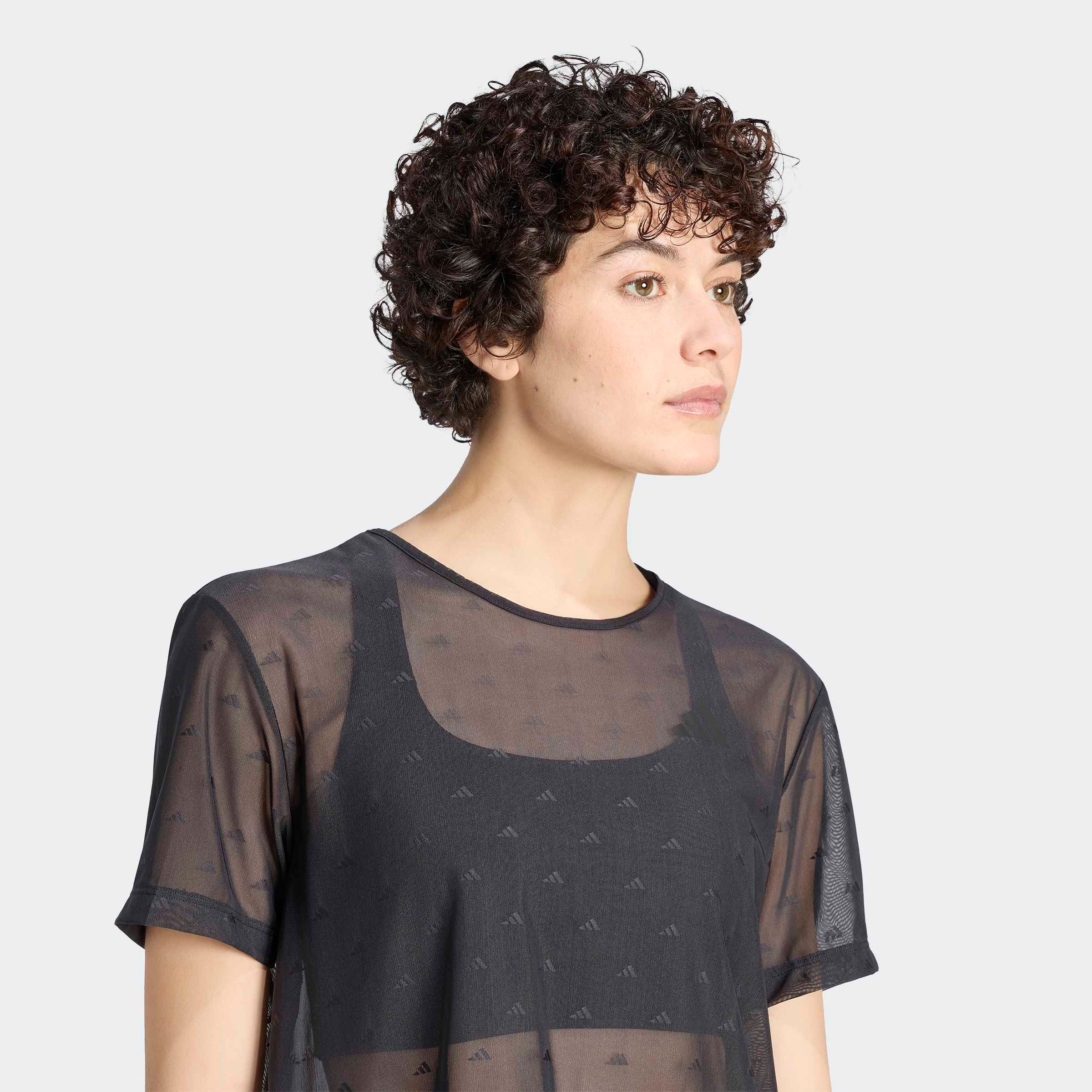 adidas Performance T-Shirt »PRIMELIFT ESSENTIALS WORKOUT MESH-, KASTIG GESCHNITTEN«