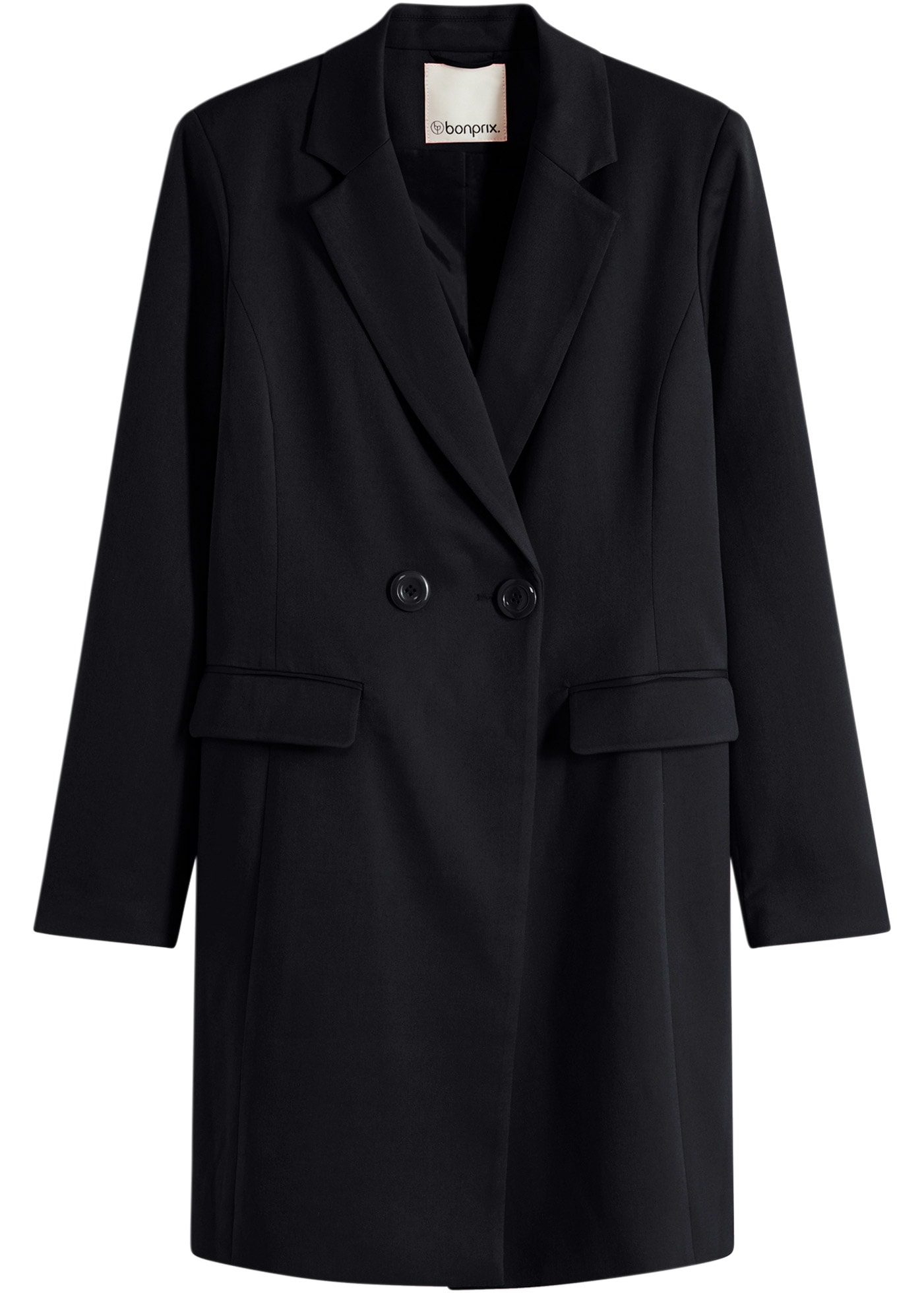 bonprix Manteau d'hiver aus Polyester mit Viskose und Elasthan, mit Polyesterfutter