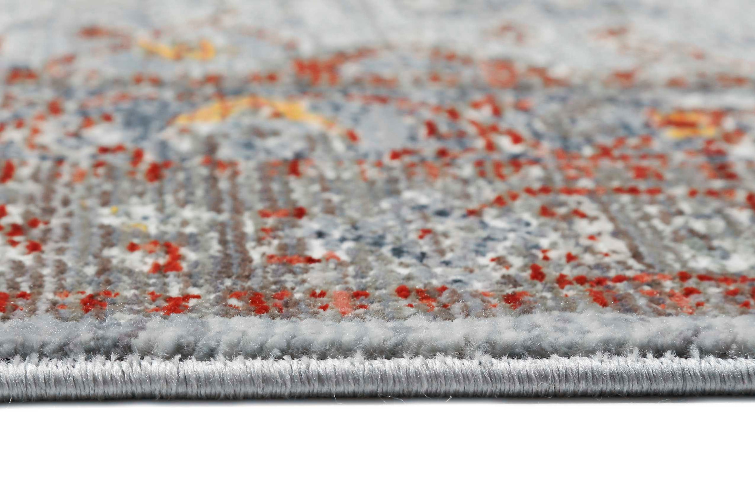 Wecon home Tapis »SoHo Beat« Rectangulaire 7 mm Höhe Hoch-Tief-Struktur, Wohnzimmer