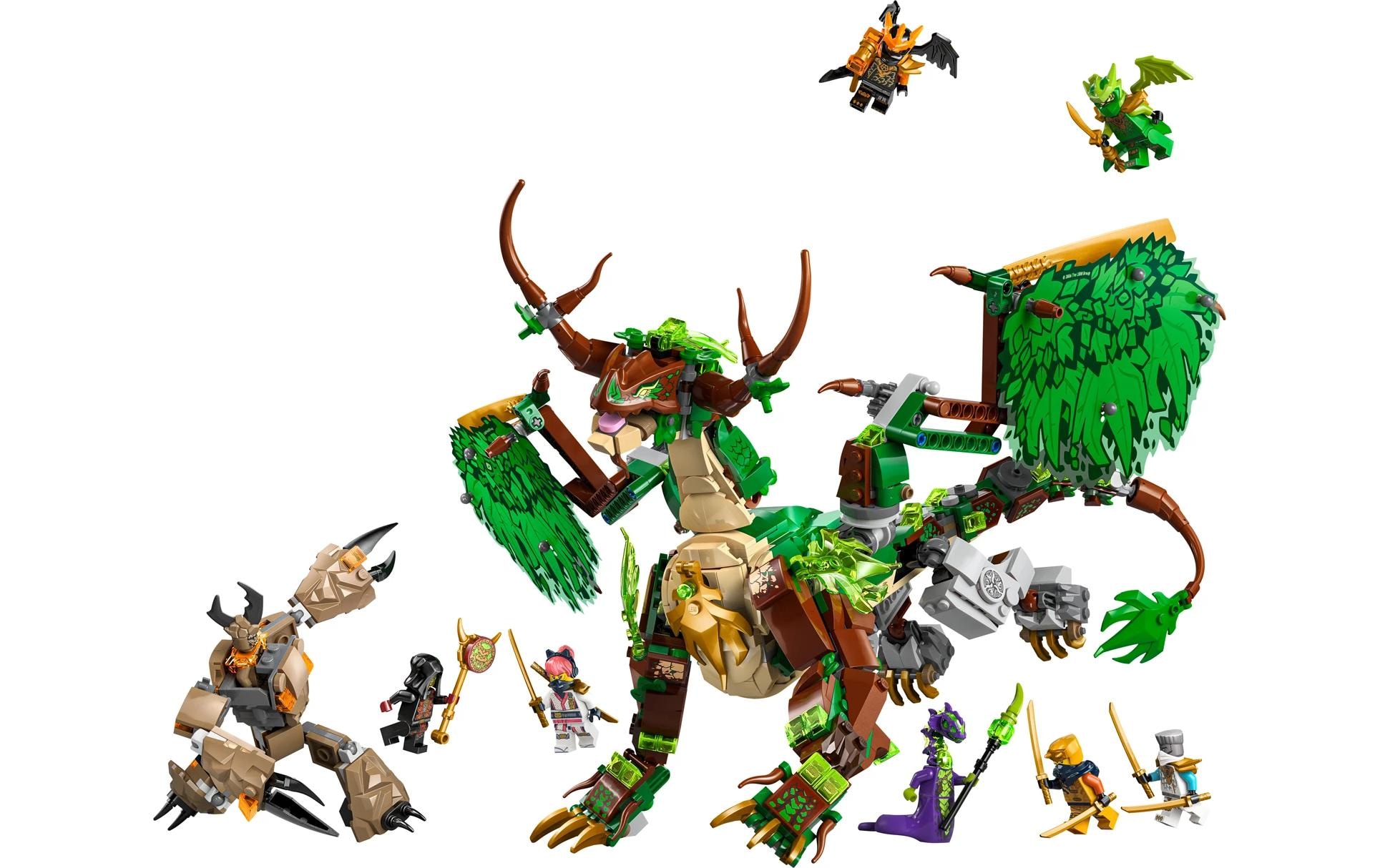   Pions de construction »Ninjago Der Drache des Lebens 71859« Kategorie: Fantasy-Welt