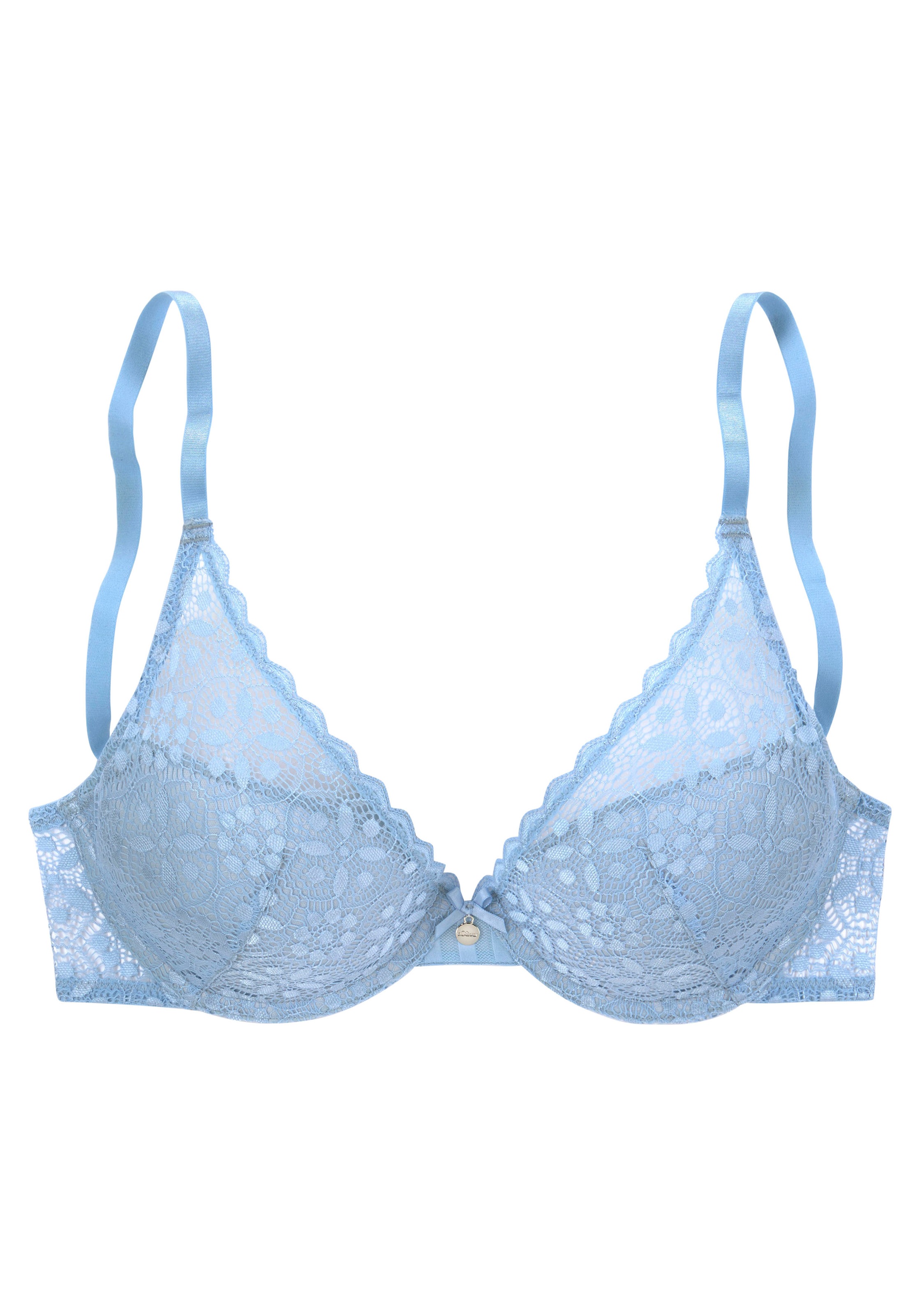 s.Oliver Push-up-BH »Amelie«, aus floraler, transparenter Spitze, Dessous