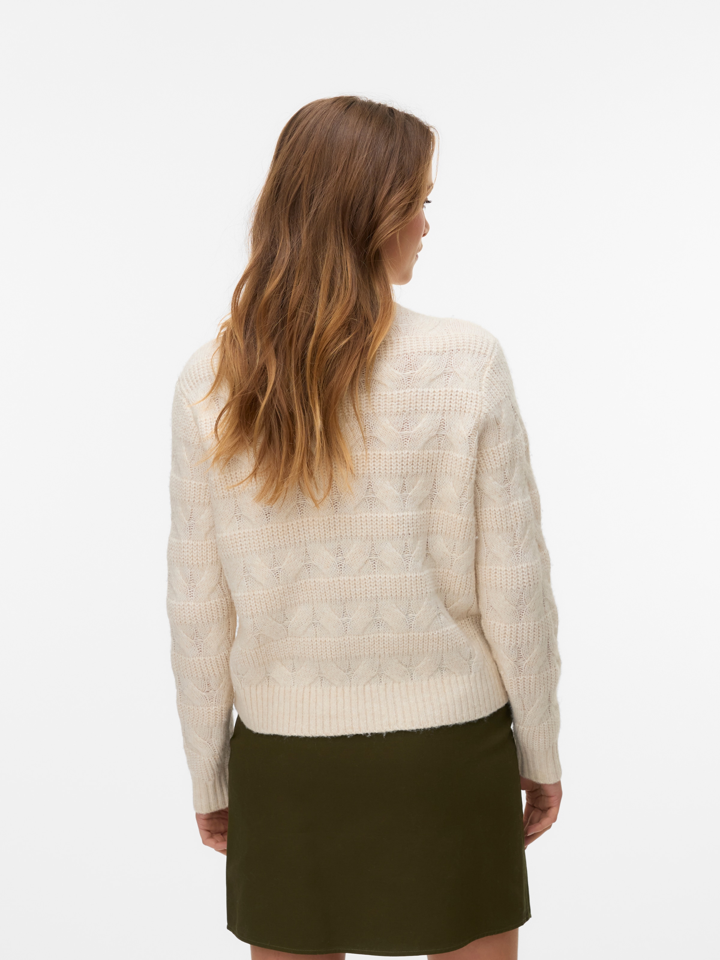 Vero Moda Strickpullover »VMVIRGO LS HIGHNECK PULLOVER BF«