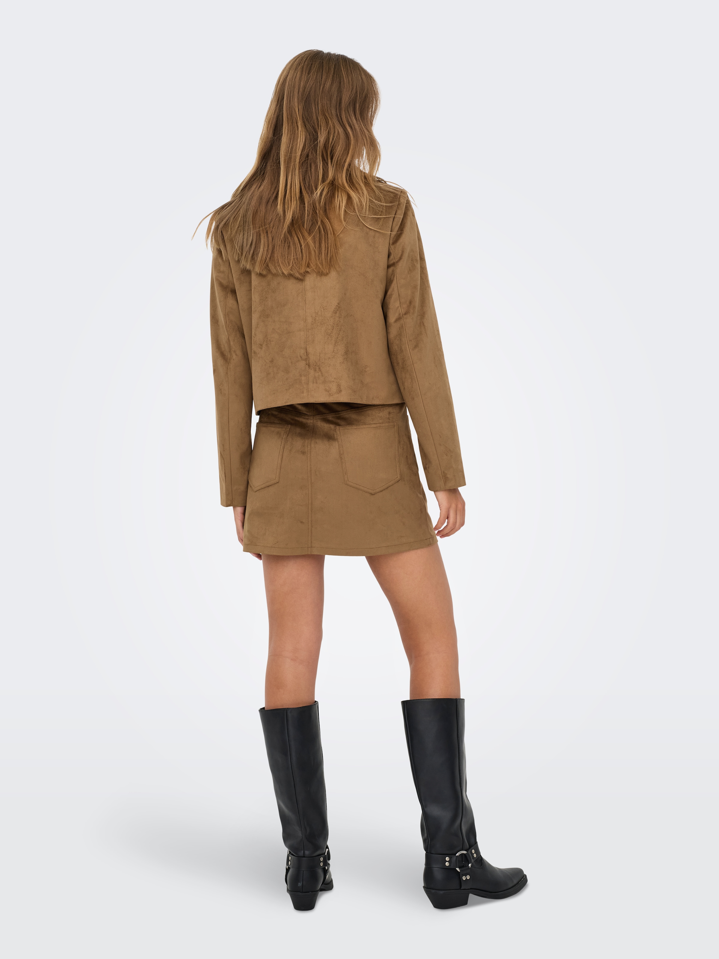 ONLY Lederimitatrock »ONLTULIP LIFE FAUX SUEDE SKIRT OTW«