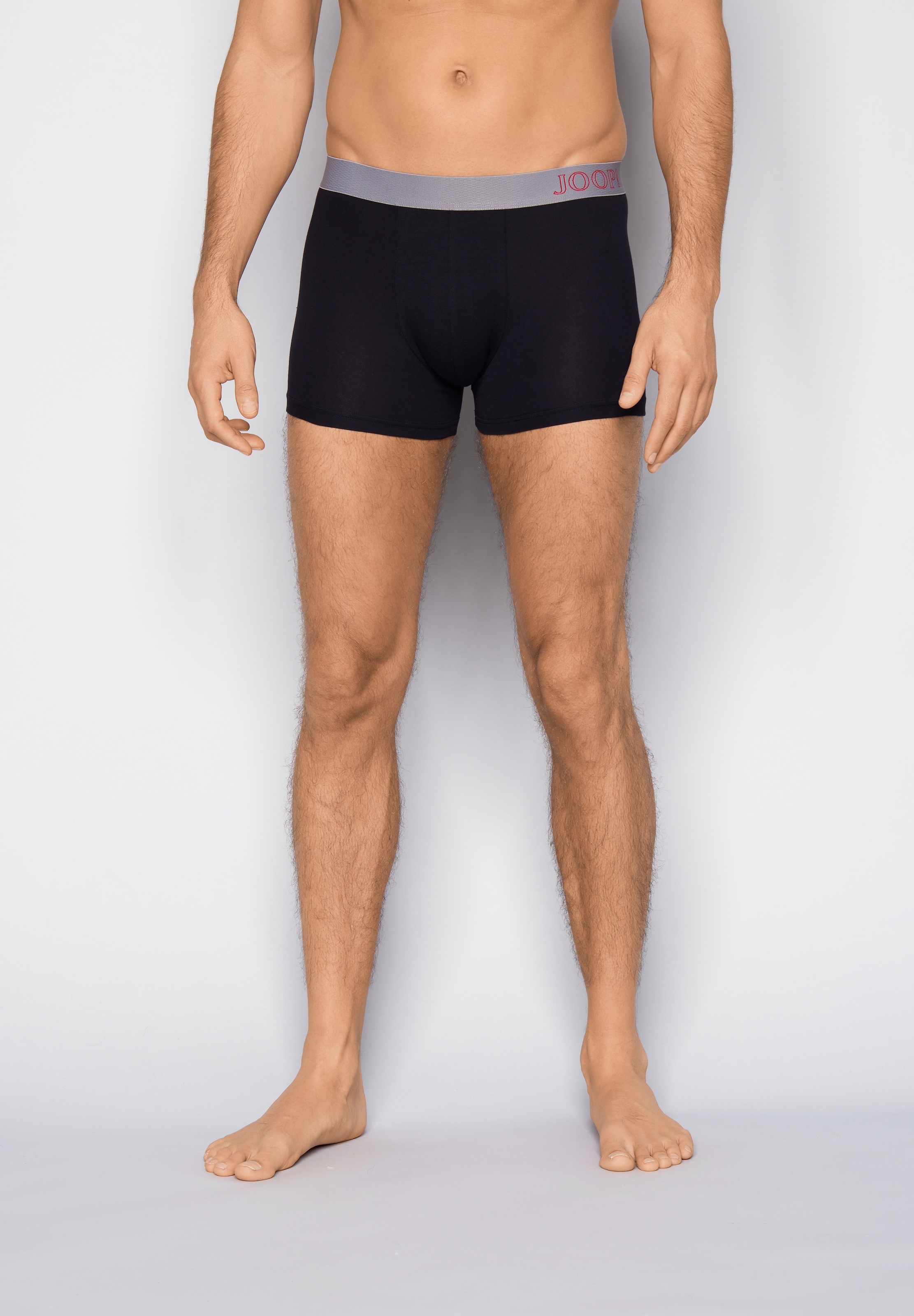 JOOP! Boxers »Everyday« 3er Pack,  ohne Eingriffe, Cornflower-Design, elastischer Logobund