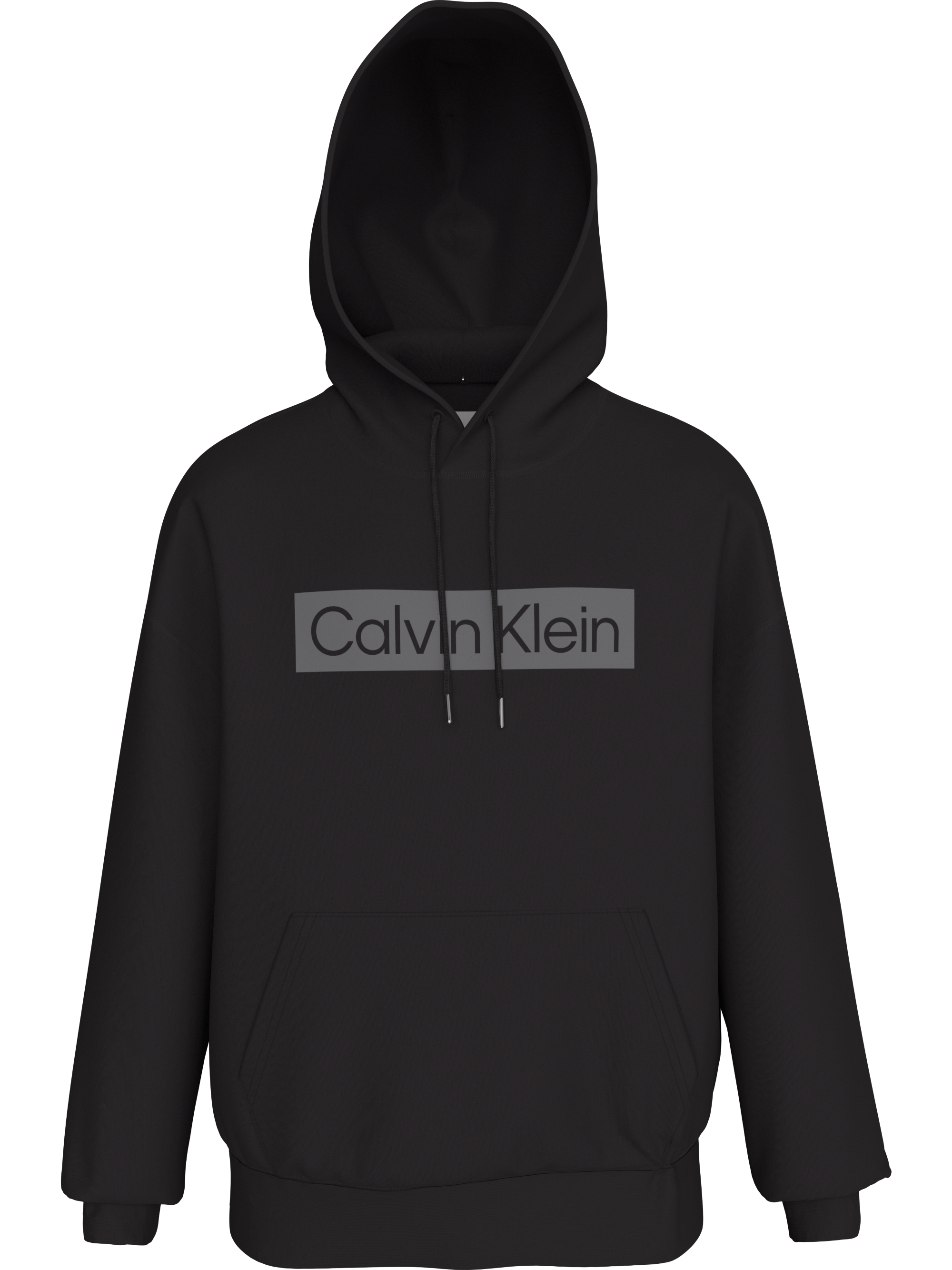 Calvin Klein Sweat à capuche , capuche avec cordon, coupe régulière, impression logo
