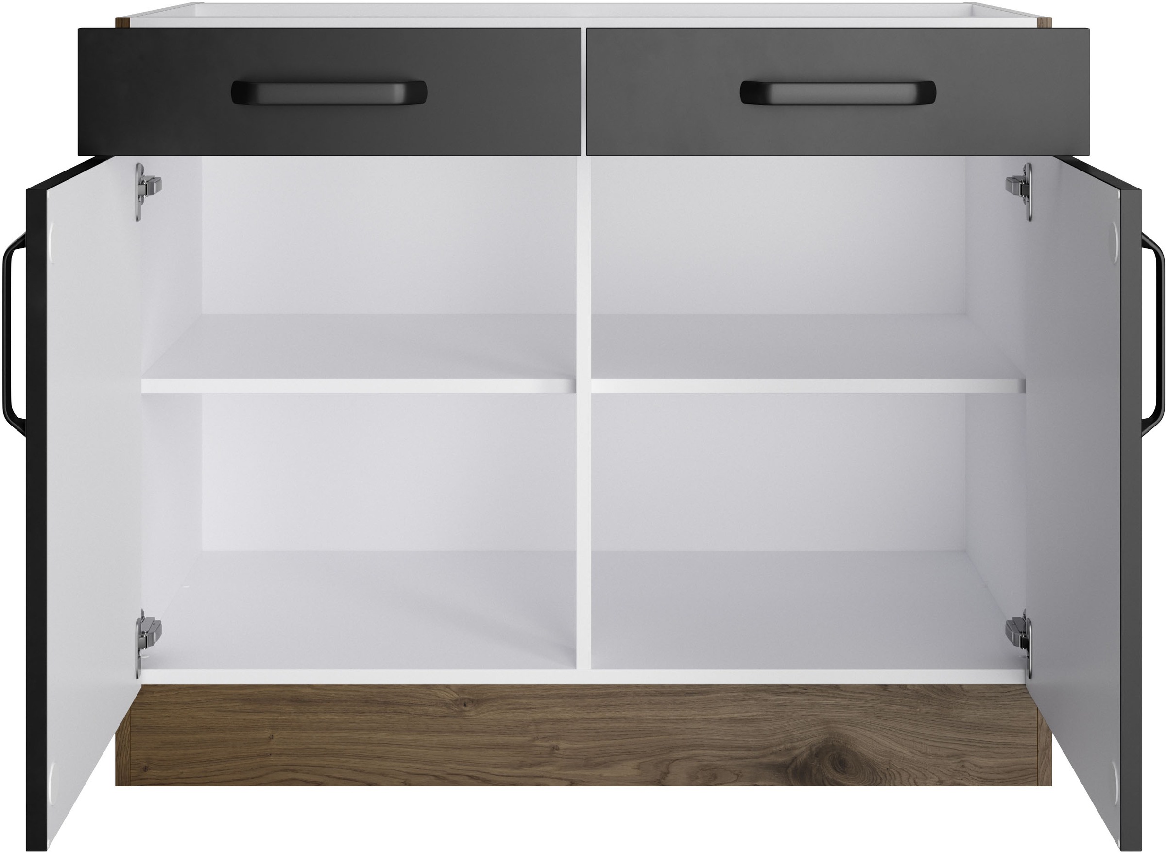 wiho Küchen Armoire basse »Elba« Breite 100 cm