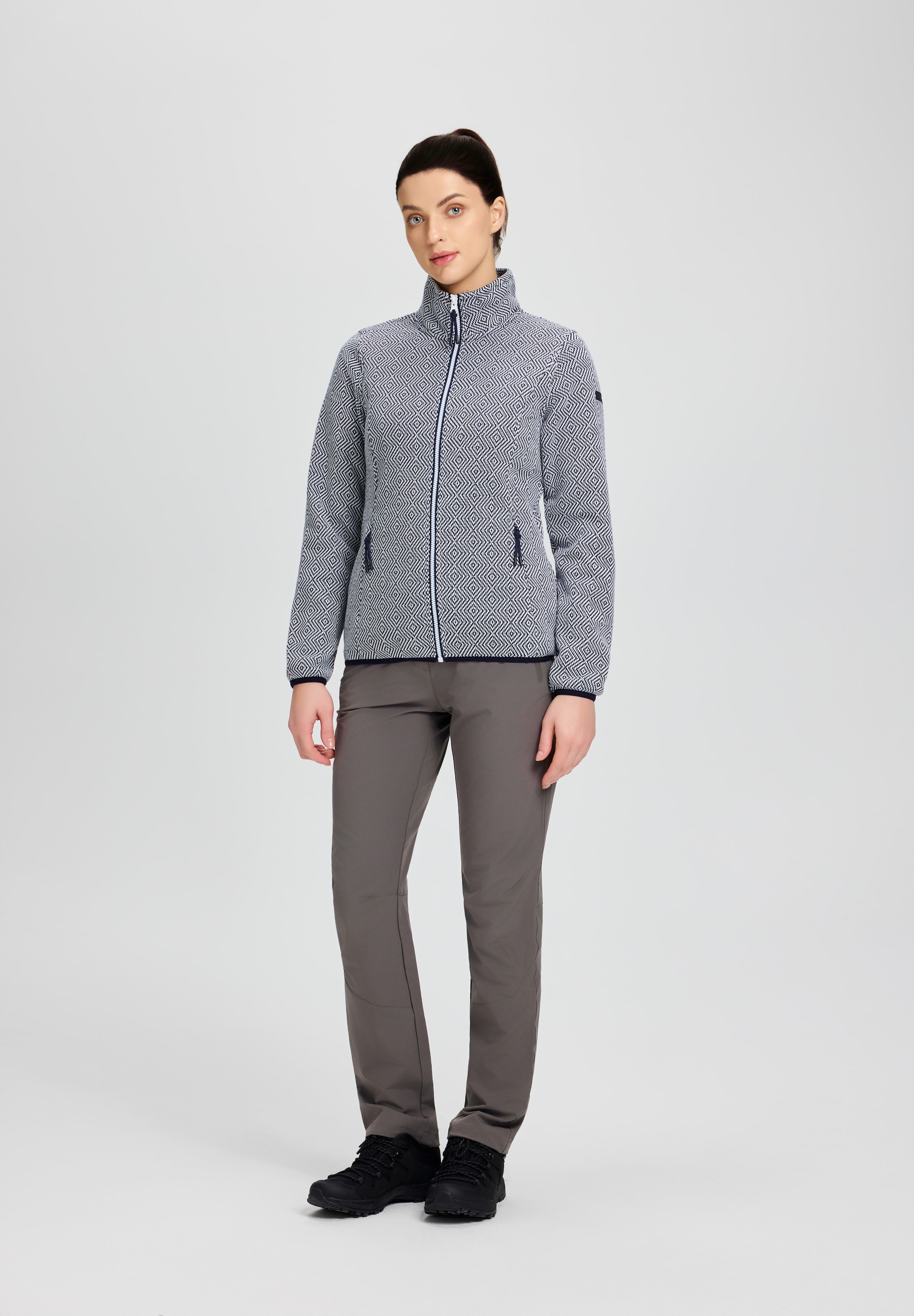 Icepeak Fleecejacke »AIKES« sportlicher Stil, für Sport- und Outdooraktivitäten