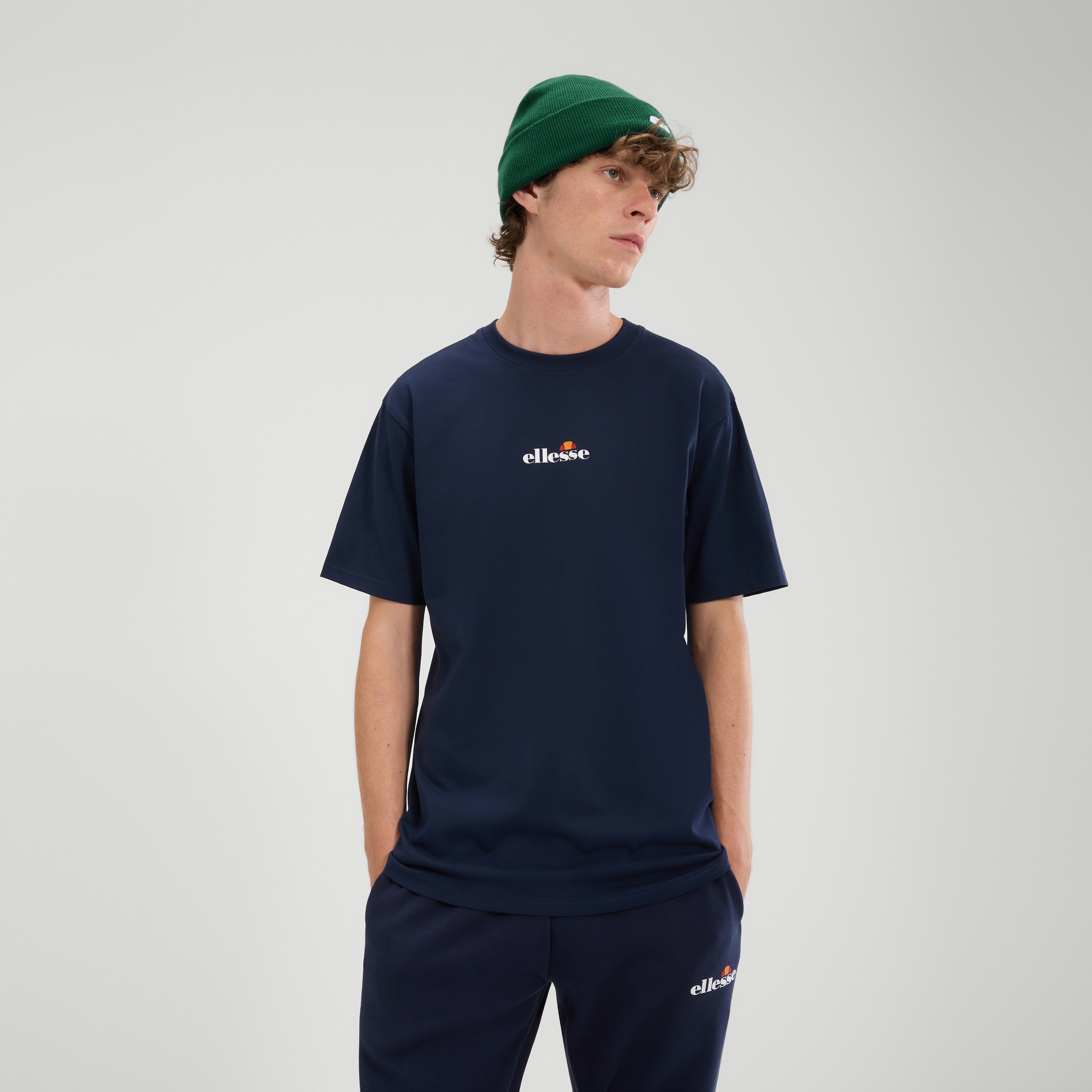 Ellesse T-shirt »Ollio 2 Tee« style sportif, col rond, manches courtes