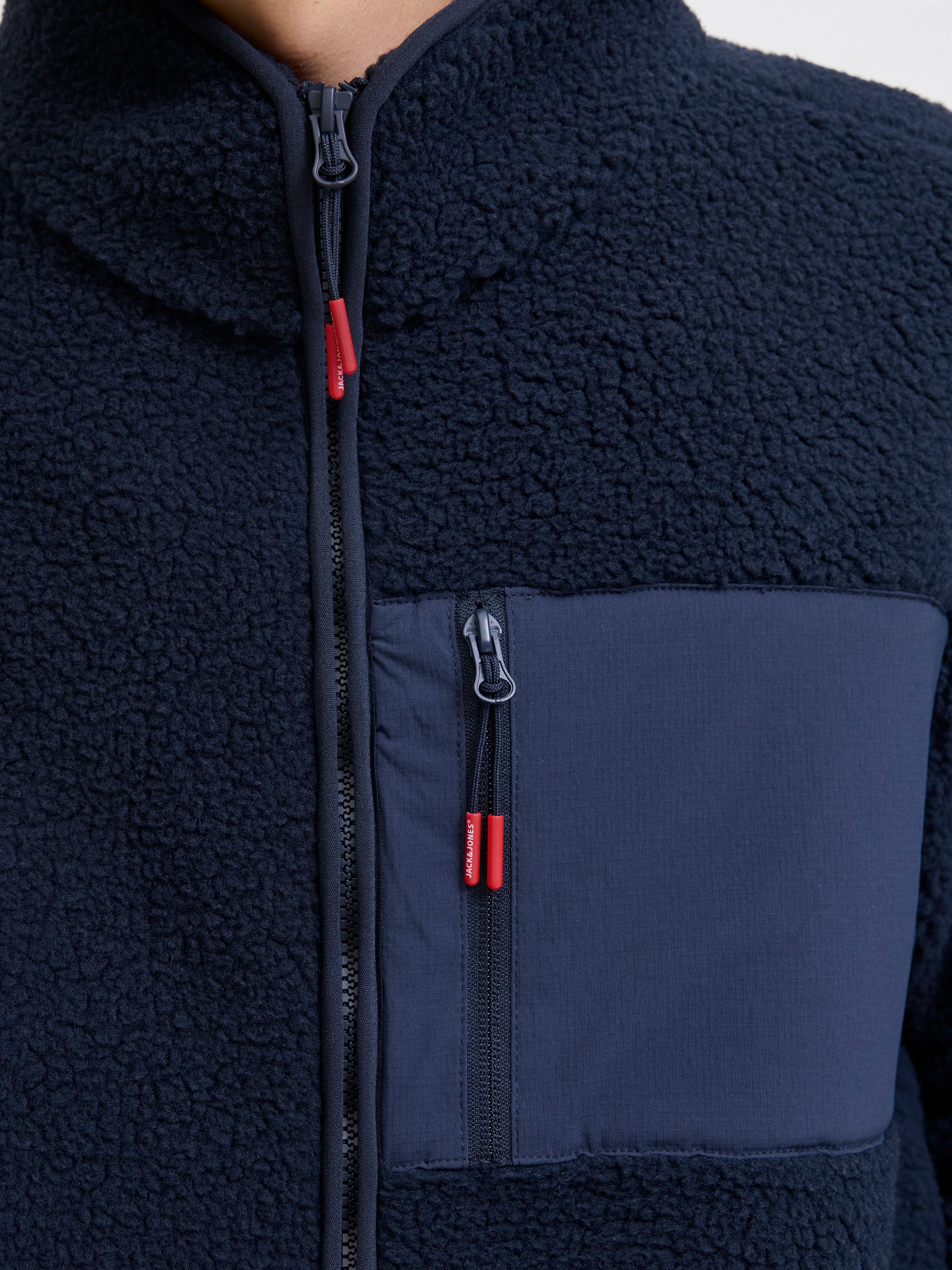 Jack & Jones Fleecejacke »JJTHATCHER FLEECE JACKET«