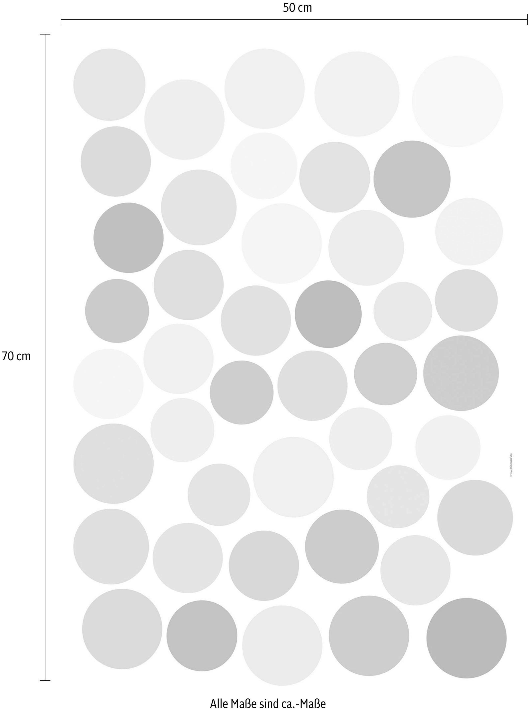 Komar Autocollant mural »Dots - Grösse 50 x 70 cm« selbstklebend, Wandsticker