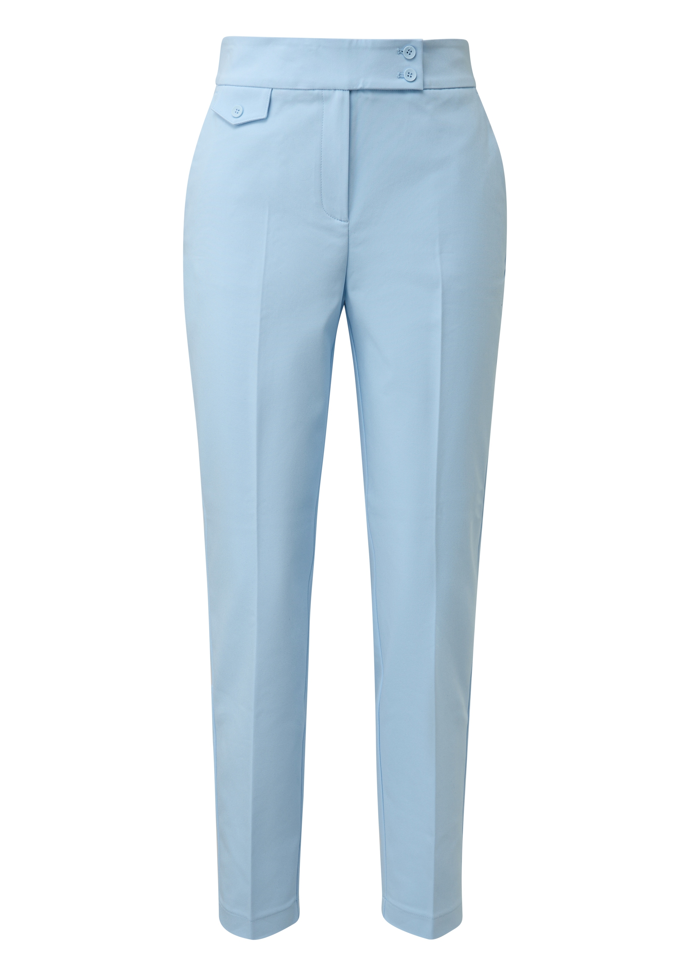s.Oliver BLACK LABEL Anzughose  mit Bügelfalten