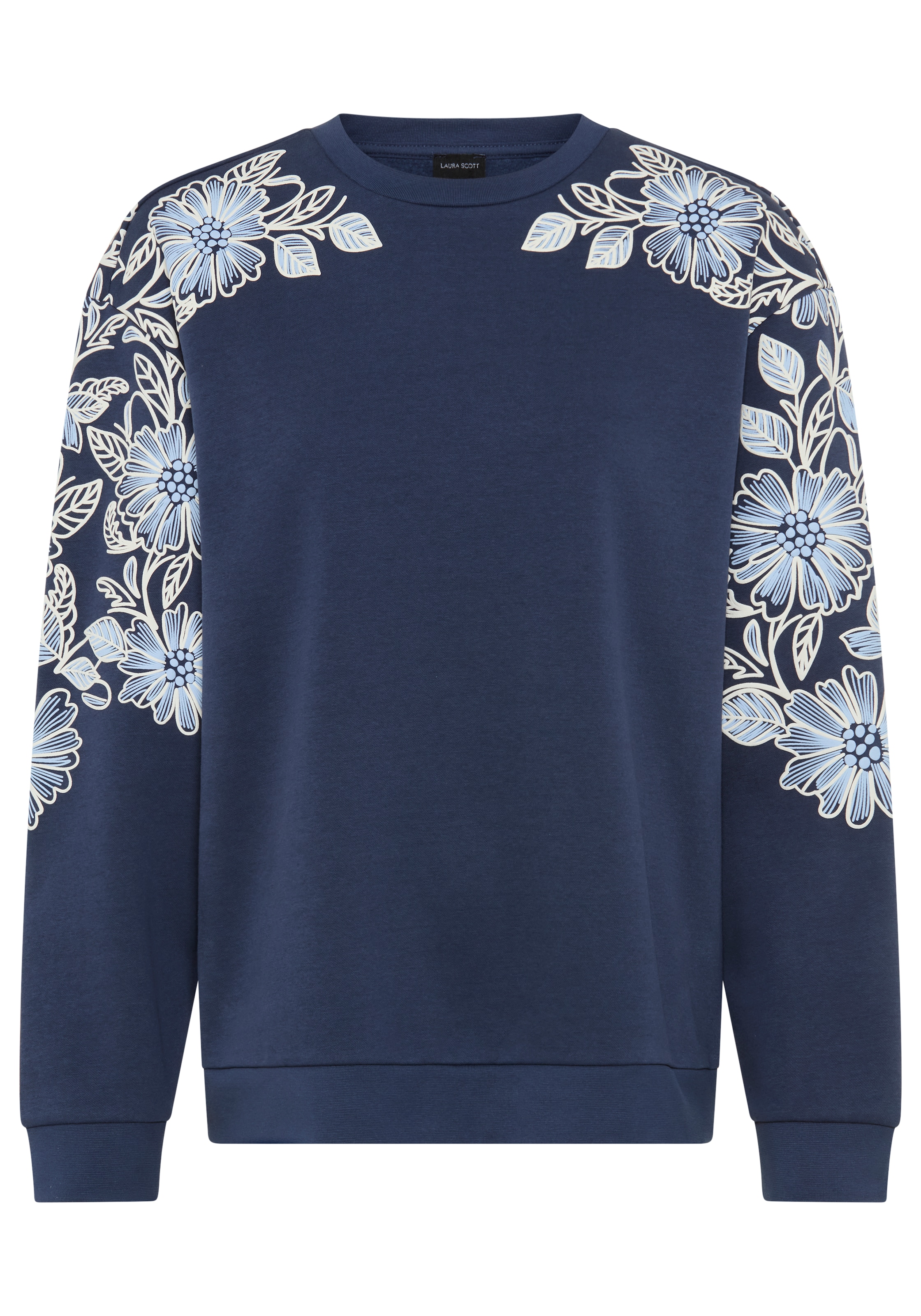 Laura Scott Sweat-shirt , avec impression florale en relief,
